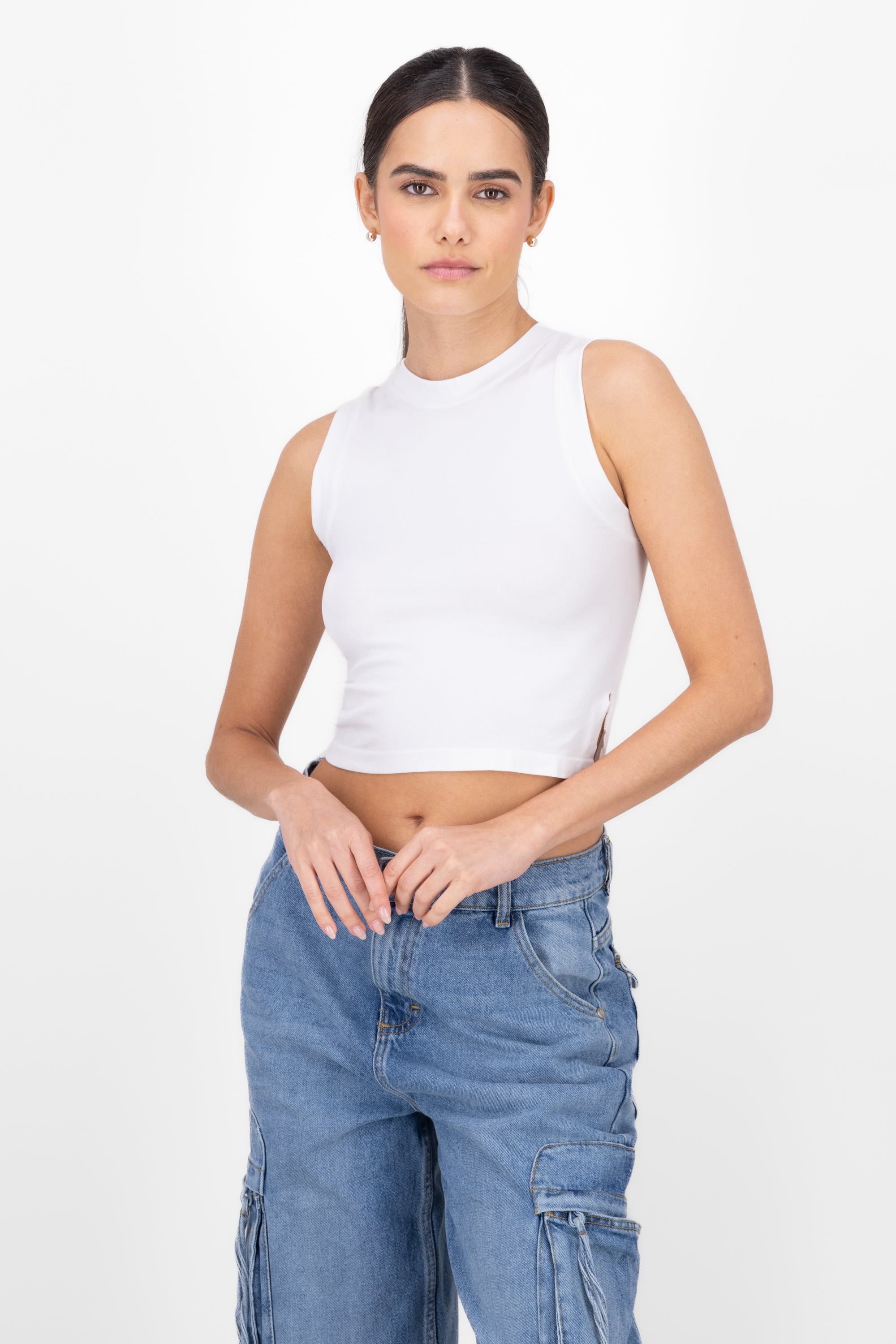 Top Seamless Smooth WHITE