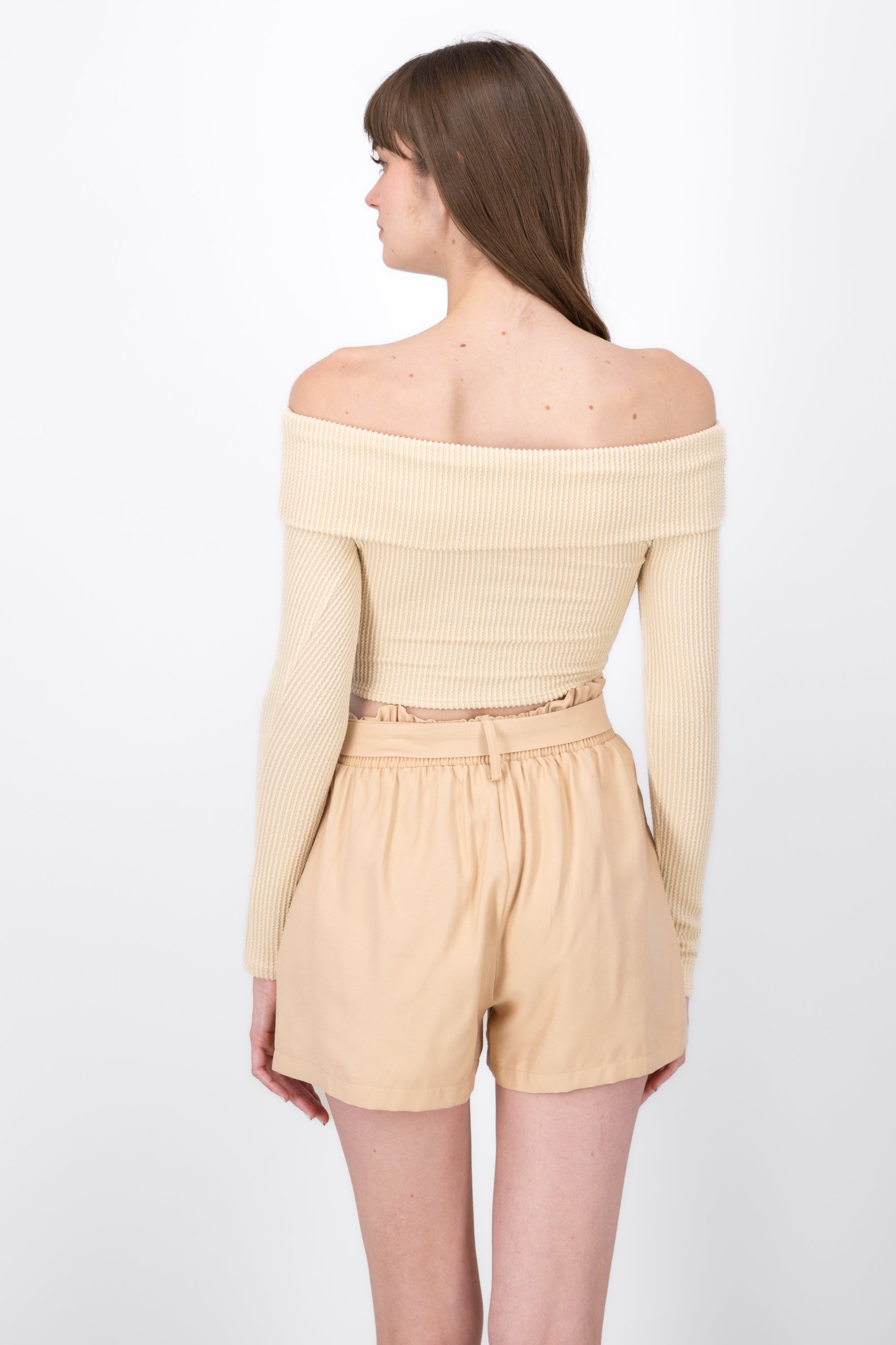 Top Shoulder TEXTURE RIB CREAM