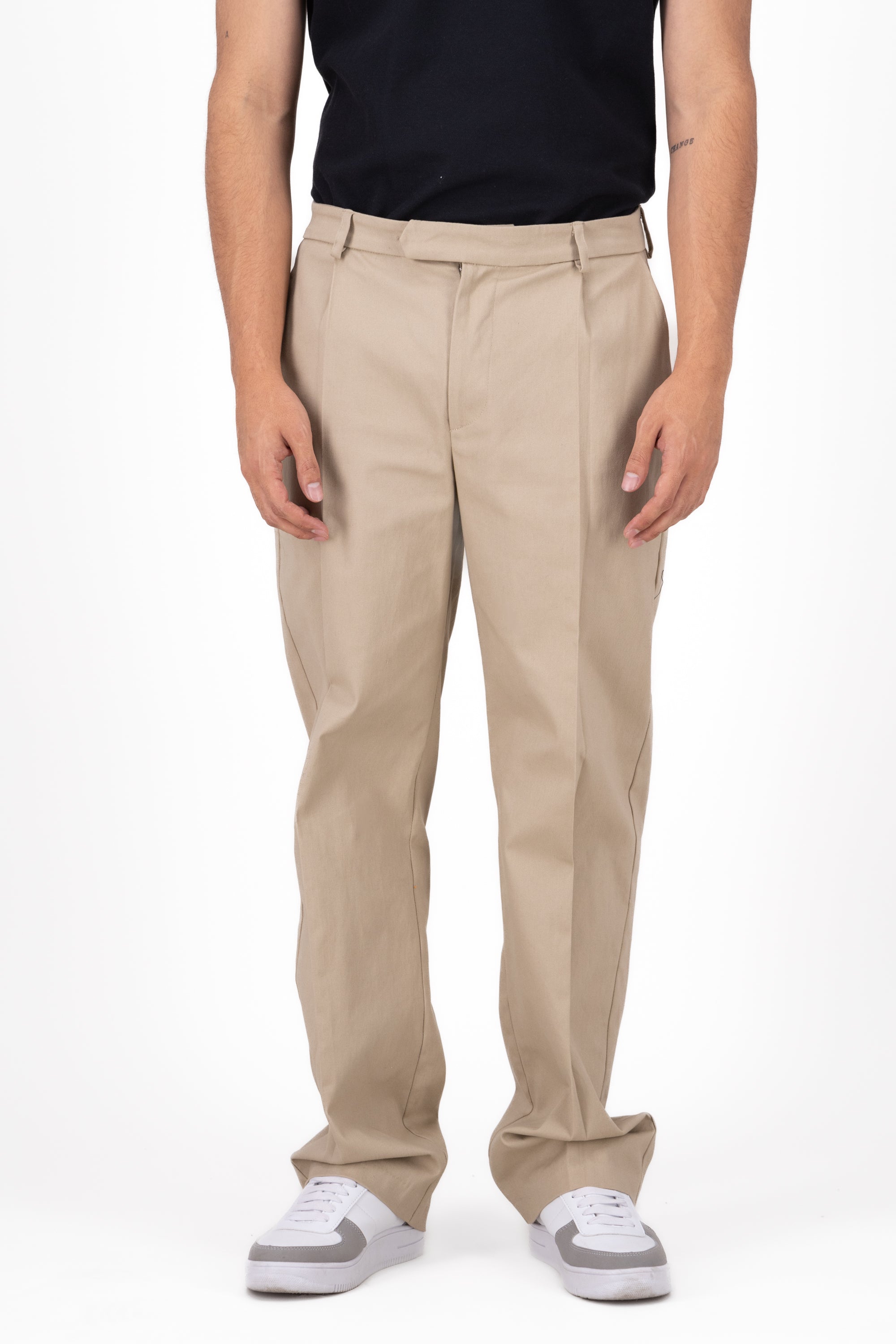 Wide Classic pants Khaki