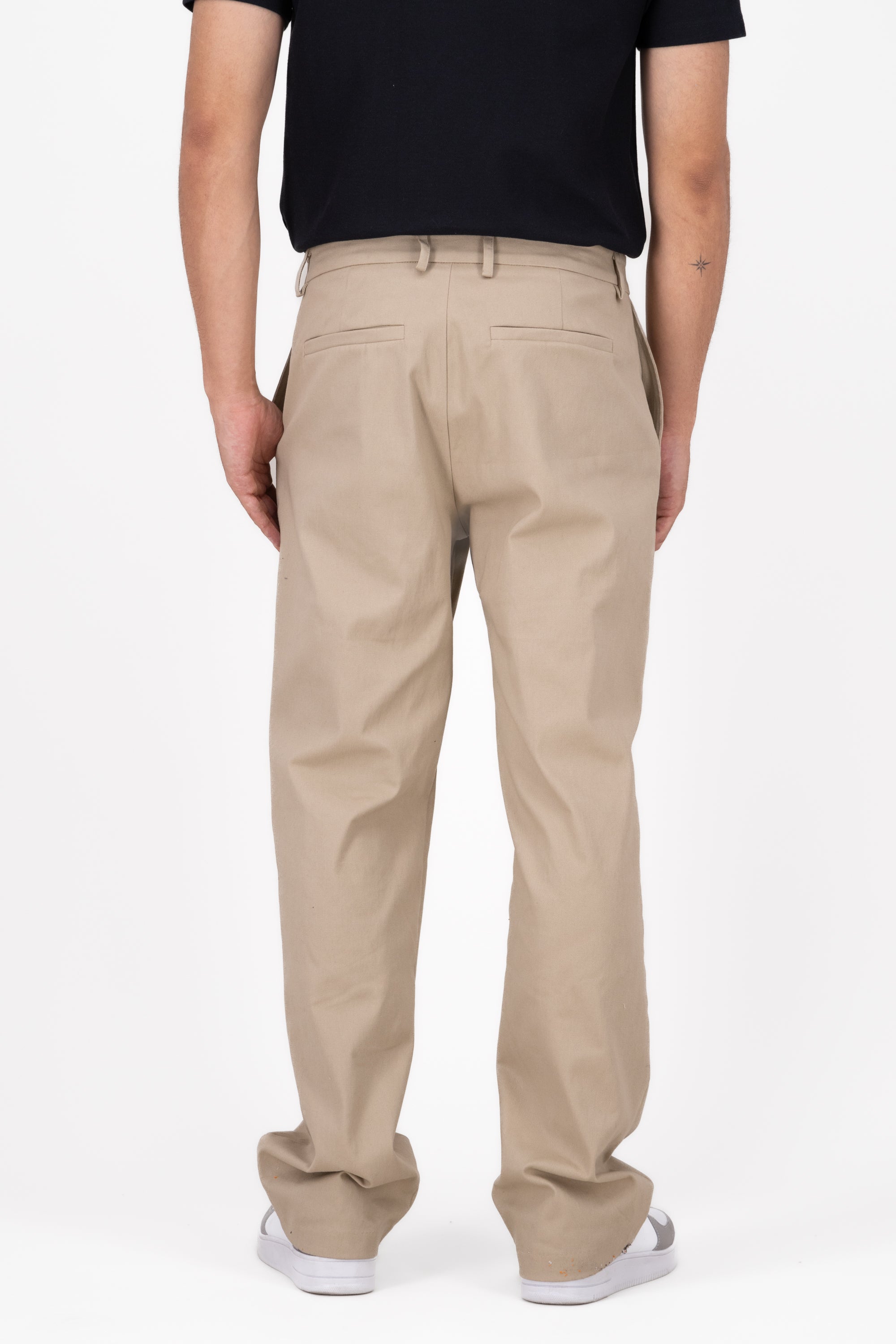 Wide Classic pants Khaki