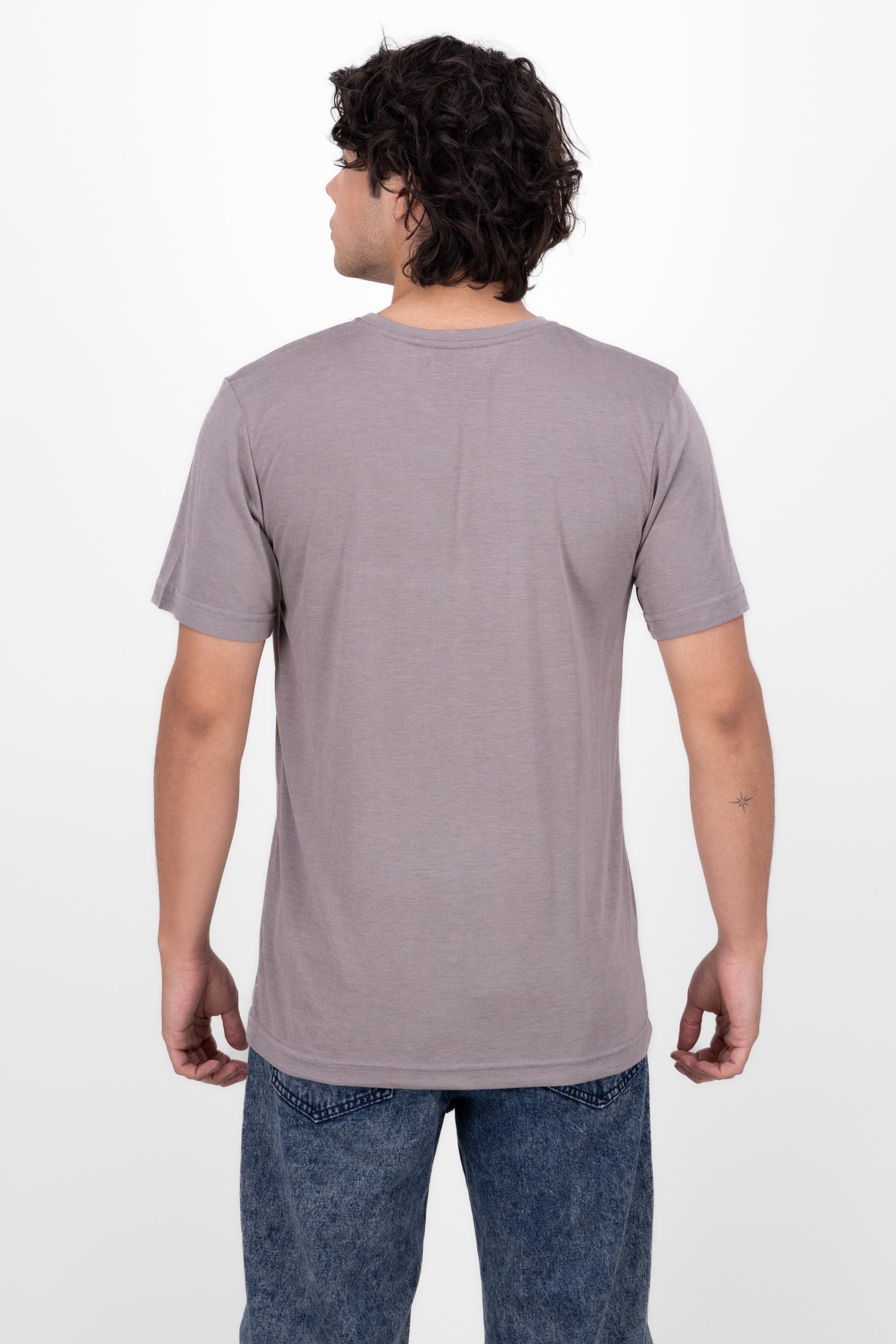 Round neck shirt GRE GREY