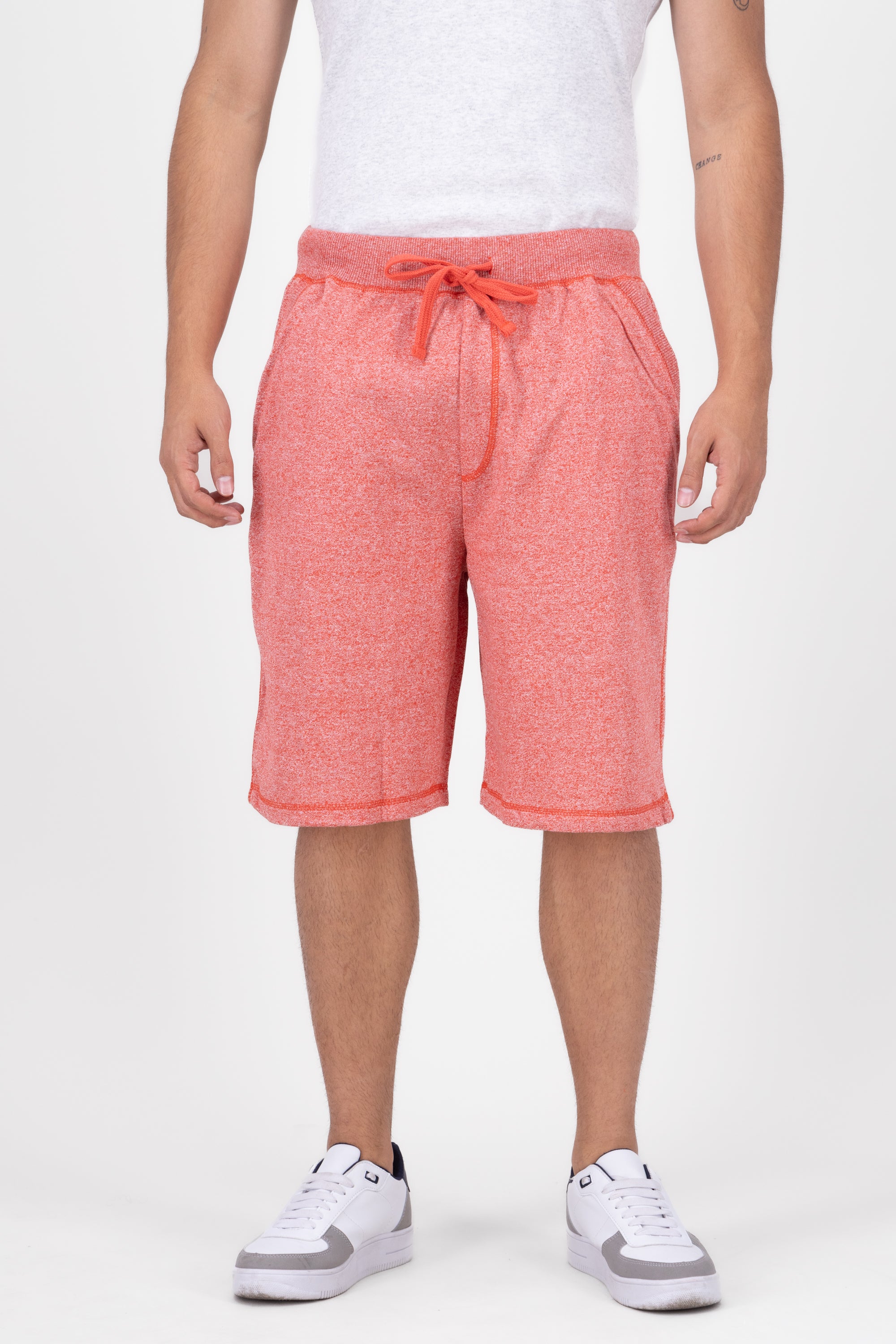 Shorts fabric detail pants CORAL