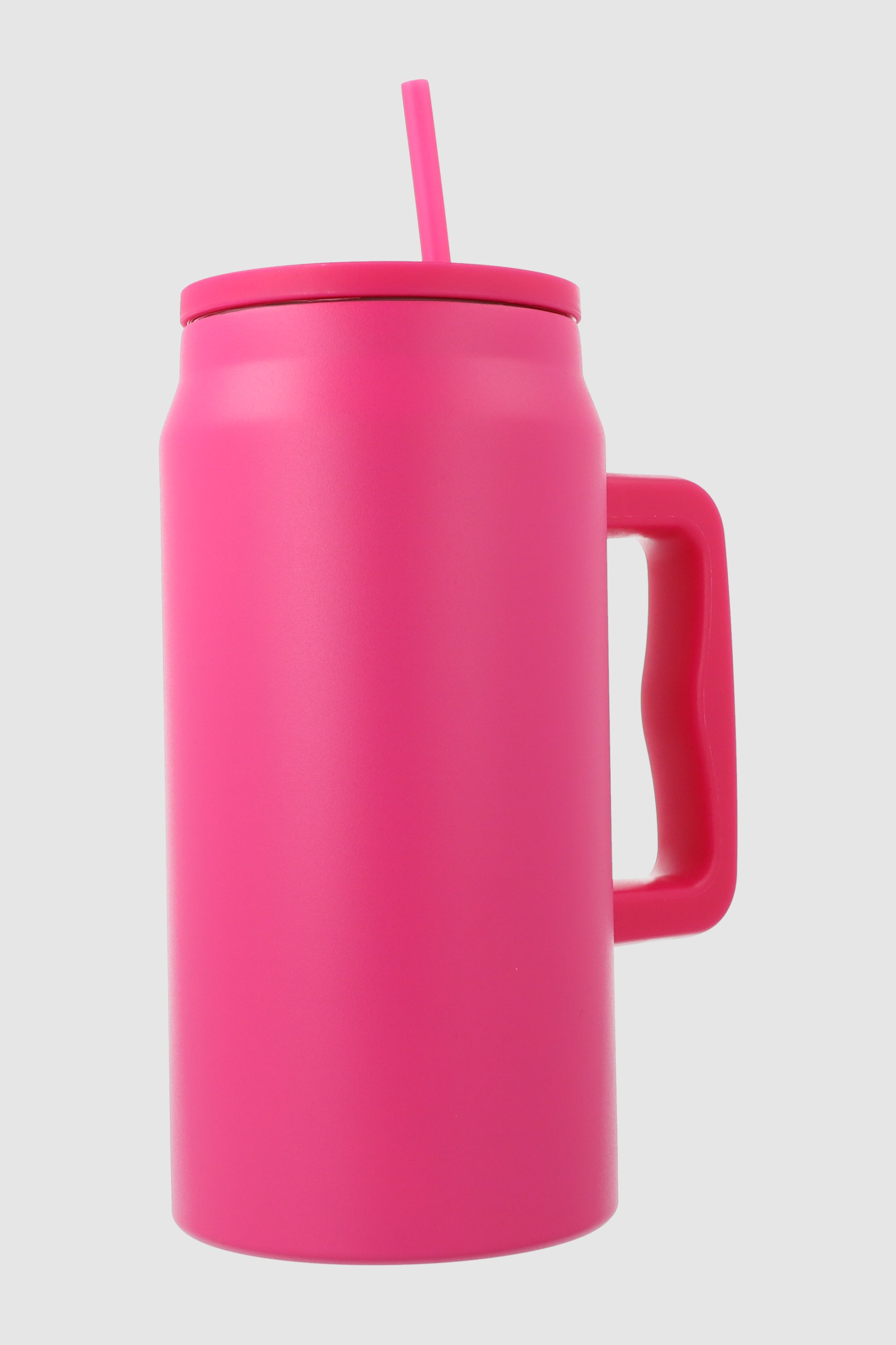 Vaso ancho con asa ROSA