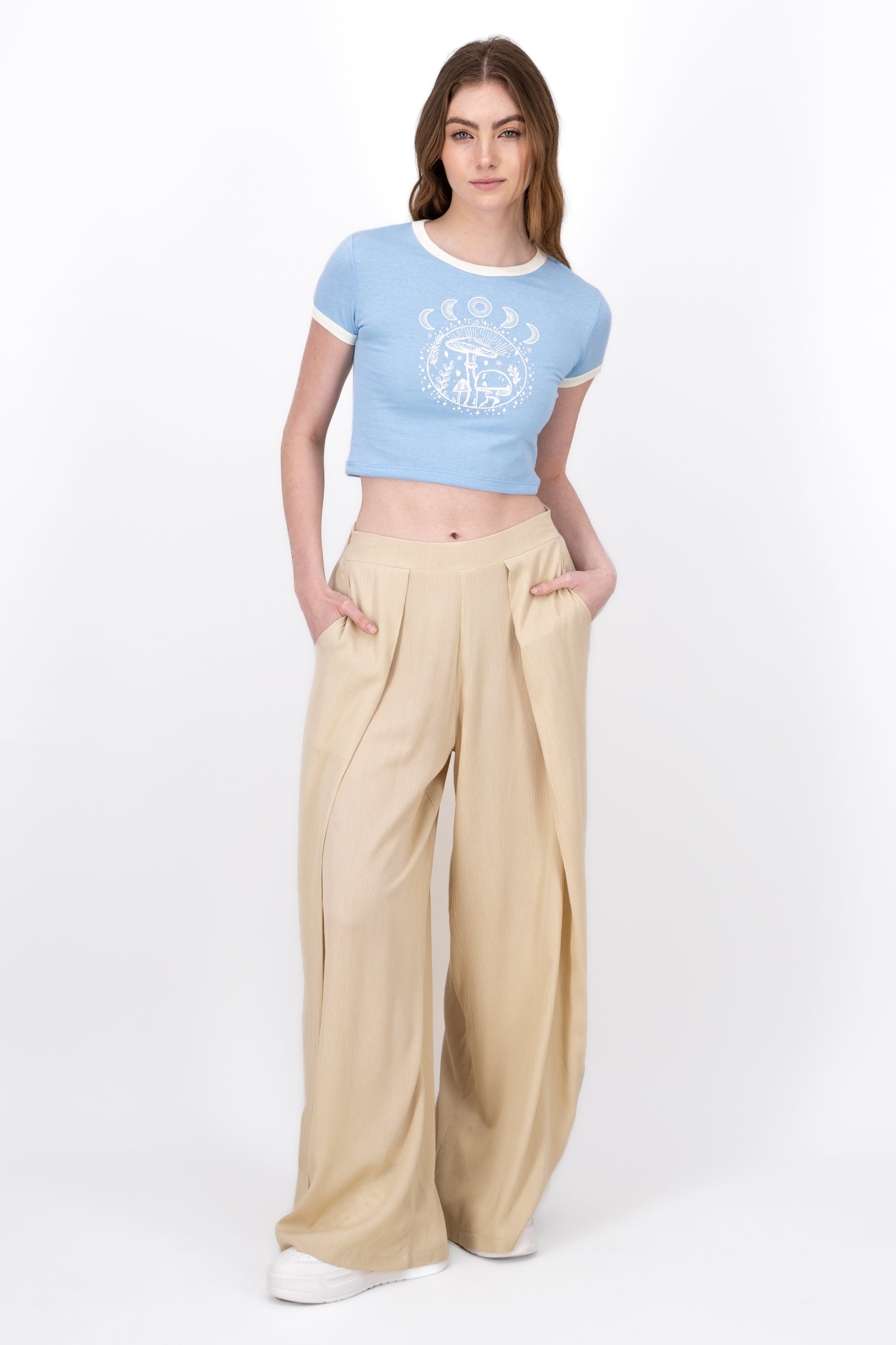 Pantalon Fluido Ligero BEIGE