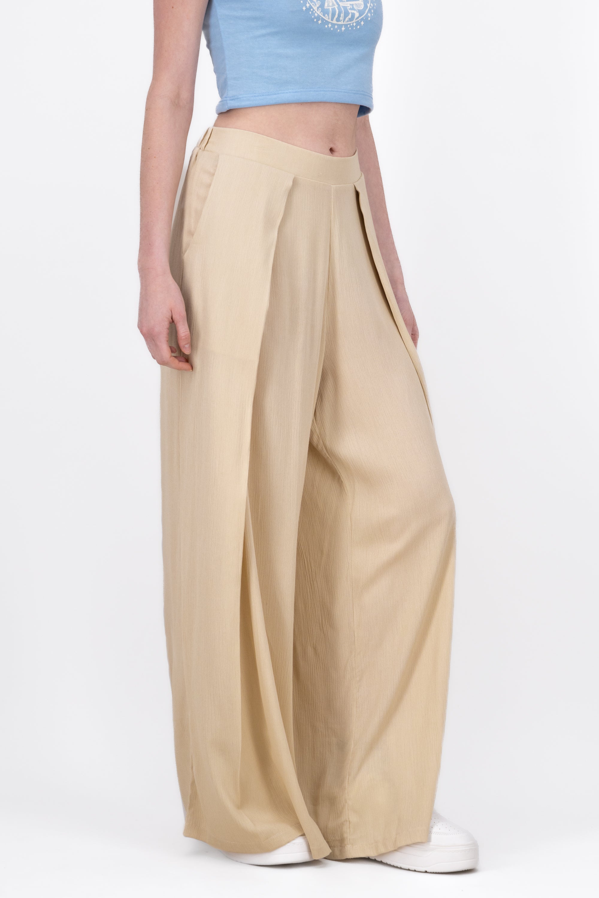 Pantalon Fluido Ligero BEIGE