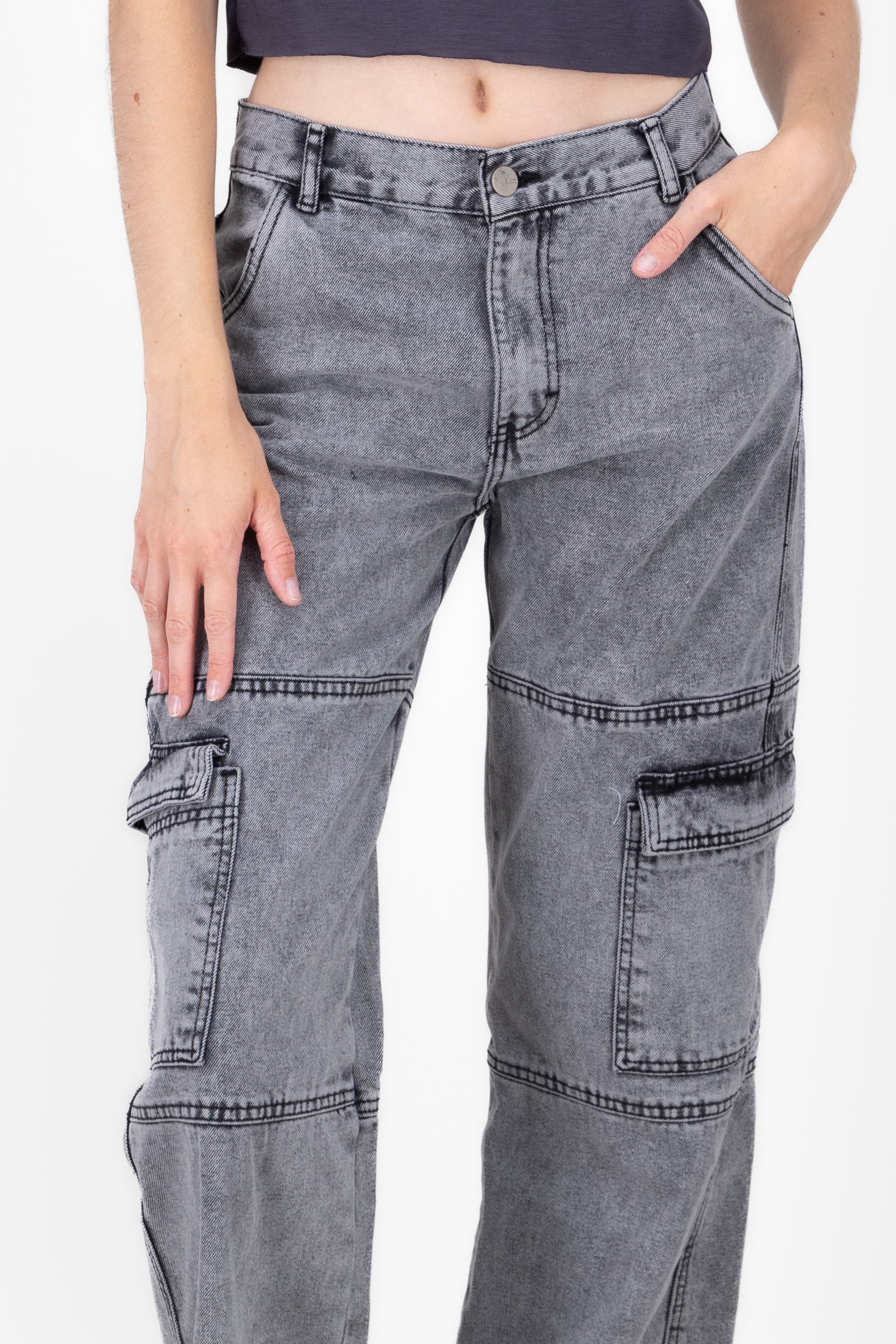 Jeans Post Office 2 Stock Exchange Light gray