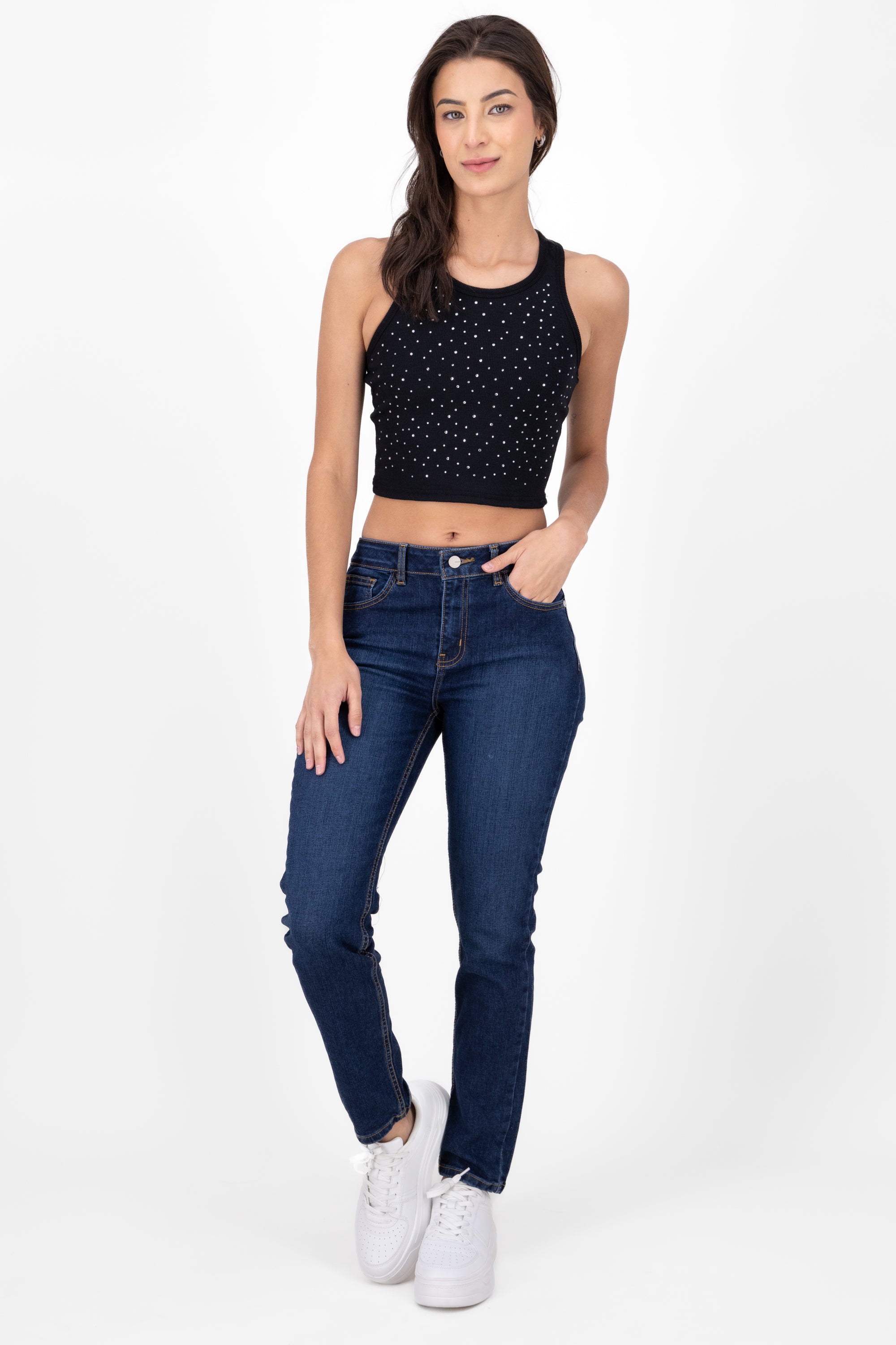 Jeans Skinny Pump Up Dark Wash