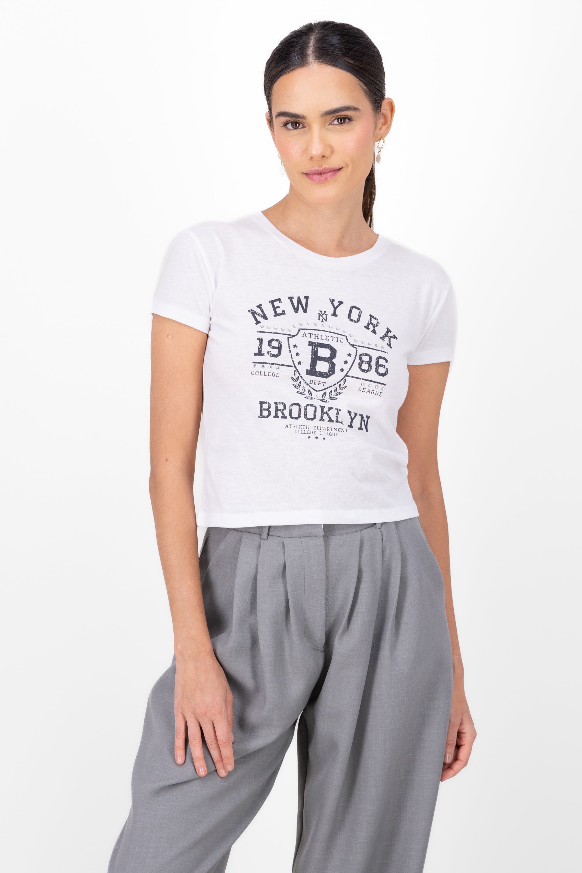 New York shirt 1986 White Combo