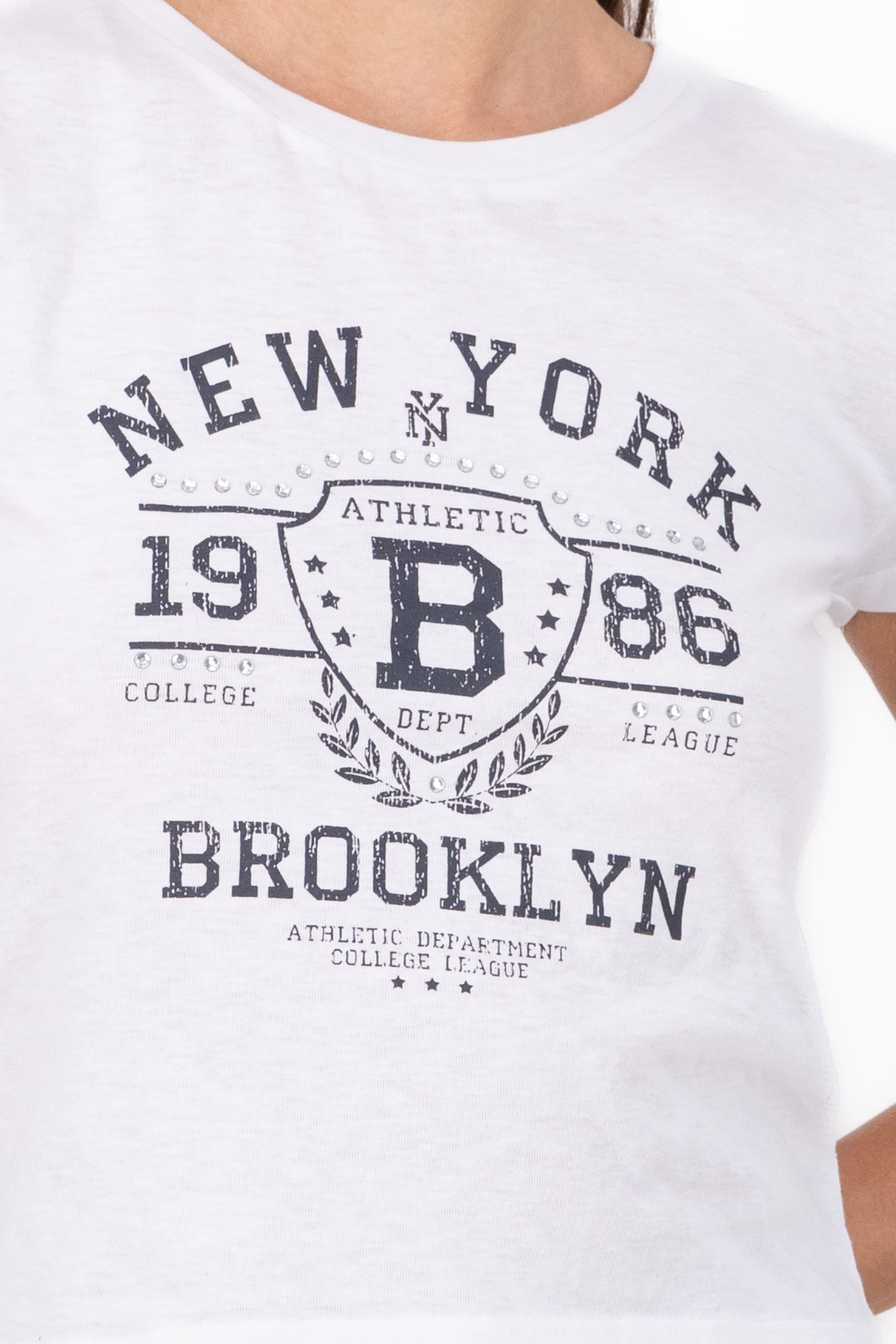 New York shirt 1986 White Combo