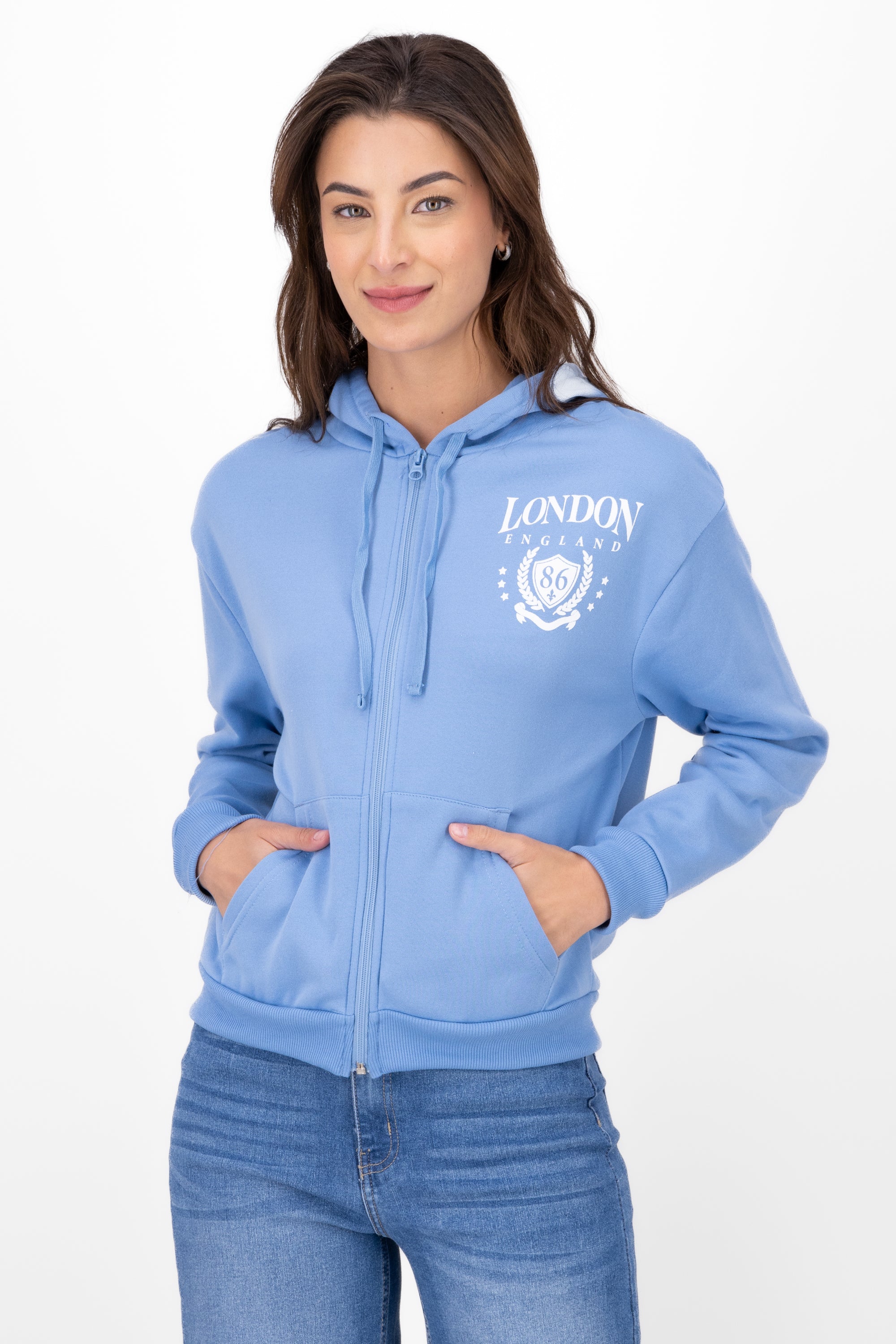 Print London Sweatshirt BLUE