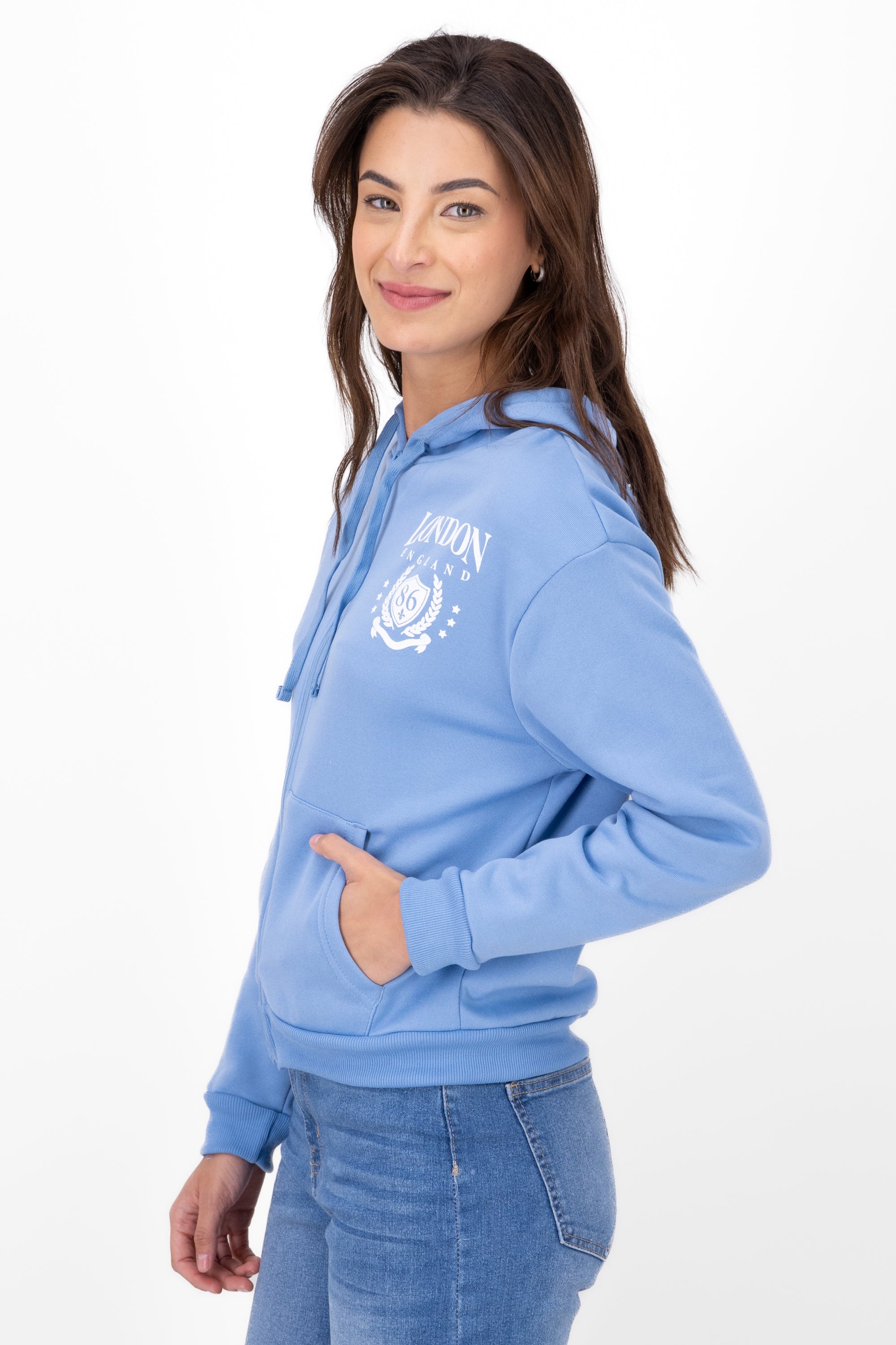 Print London Sweatshirt BLUE