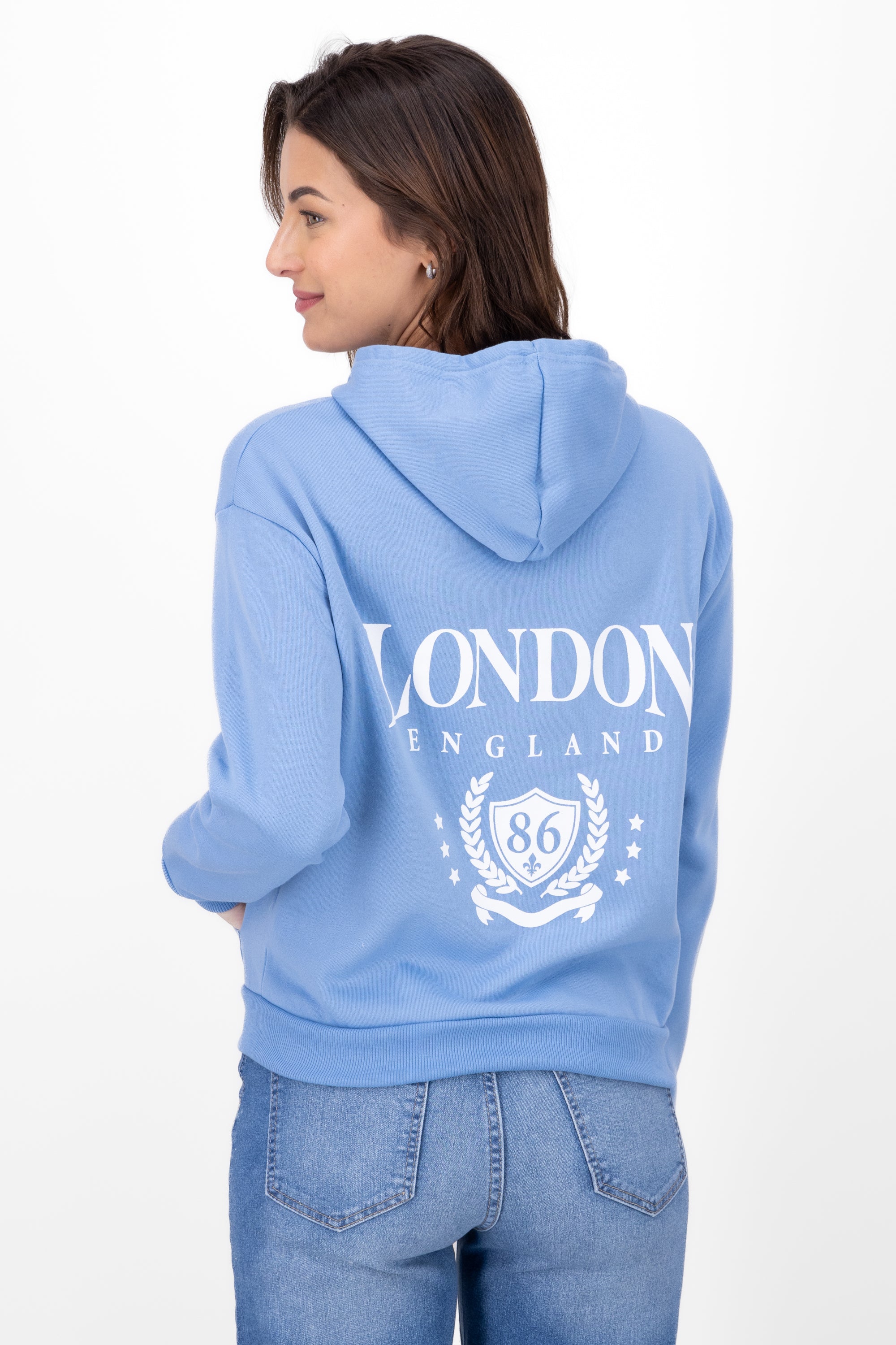 Print London Sweatshirt BLUE