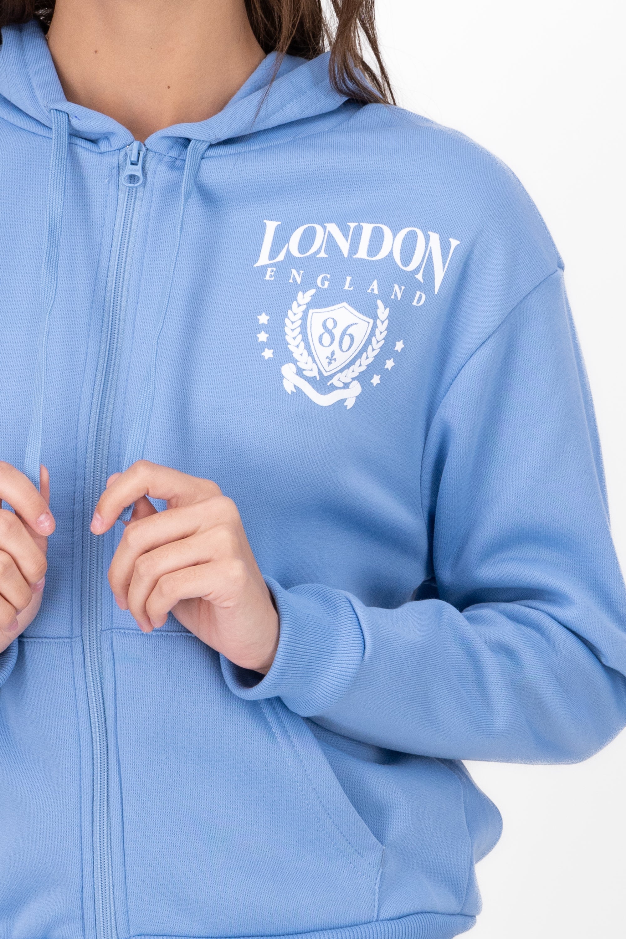 Print London Sweatshirt BLUE