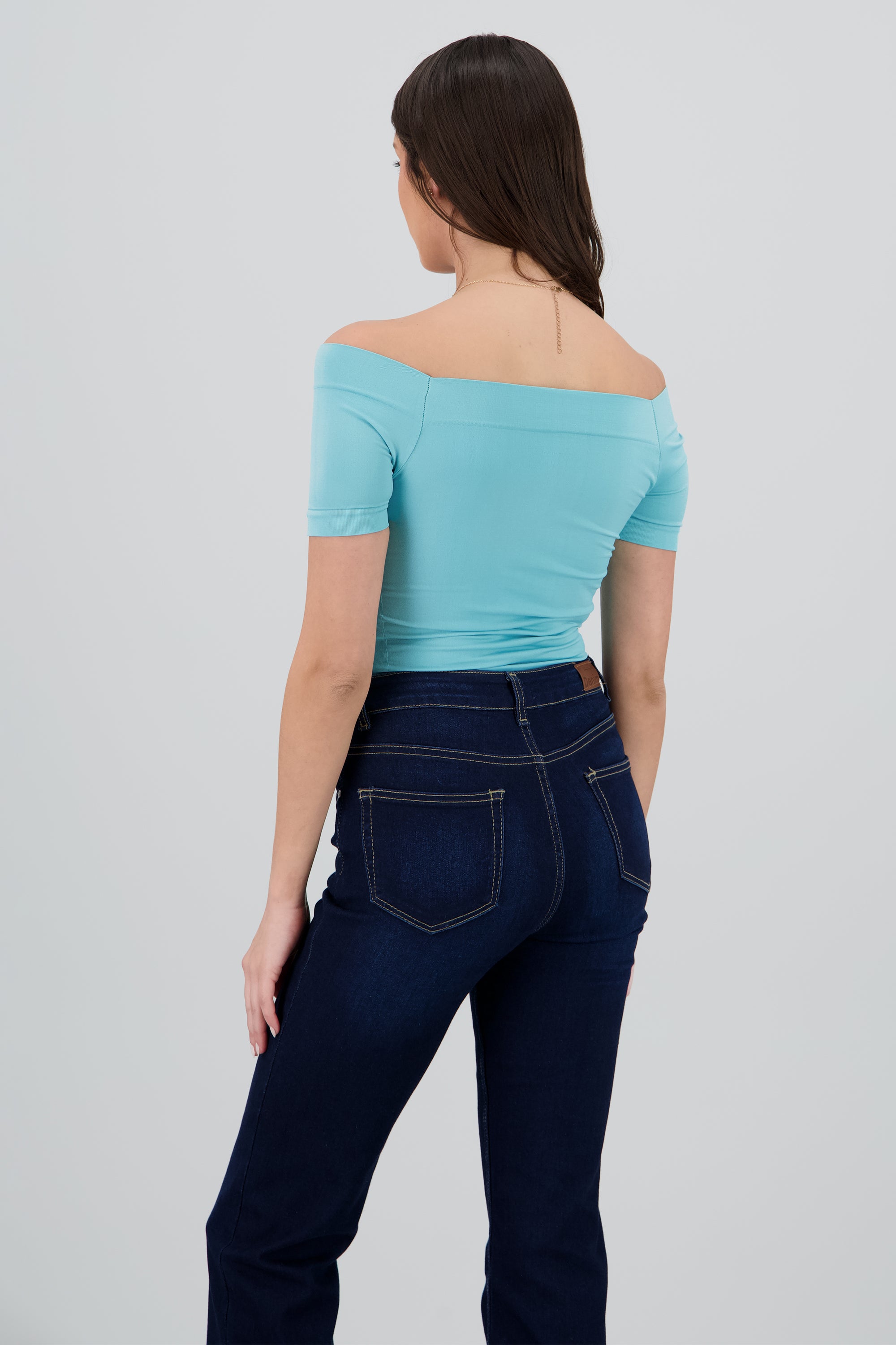 Bodysuit Liso Hombros Descubiertos INDIGO