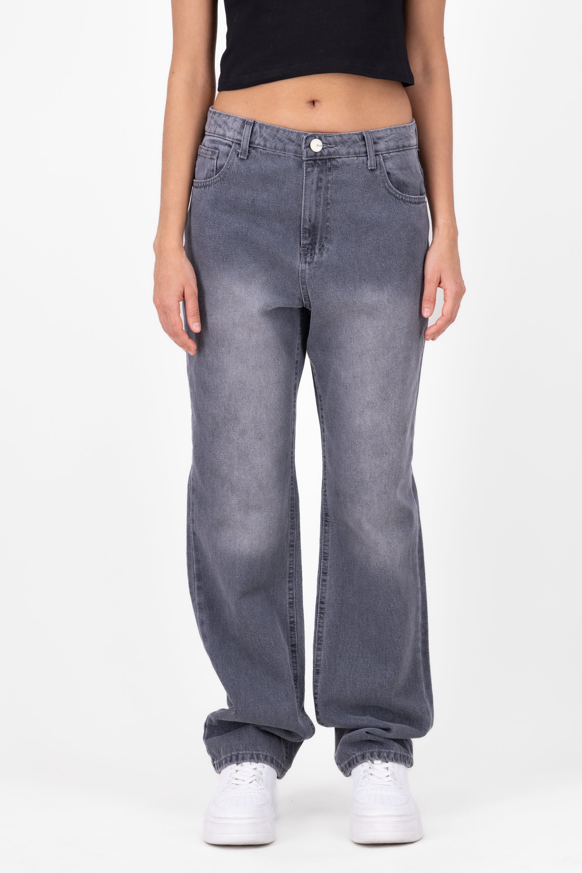 Straight jeans Dark gray