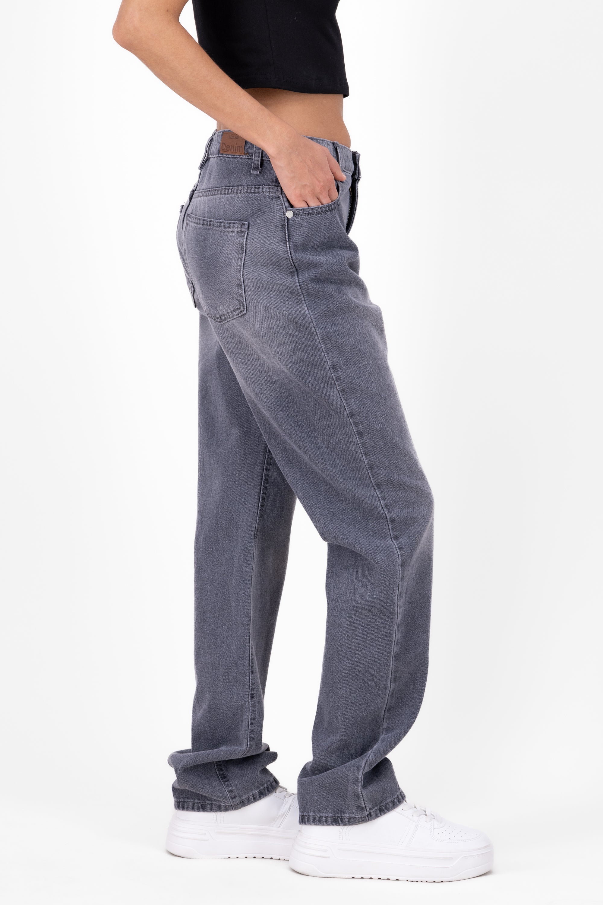 Straight jeans Dark gray