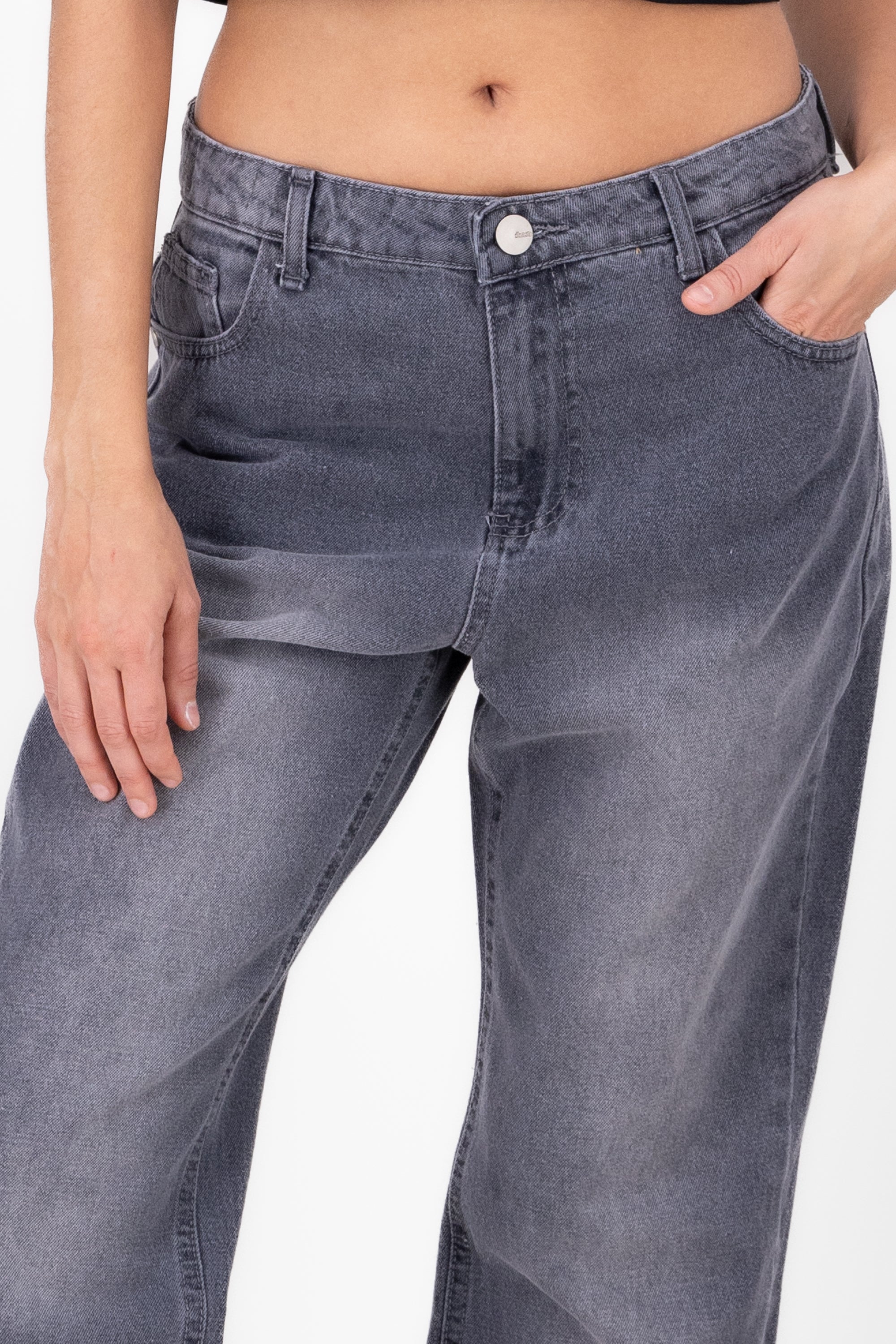 Straight jeans Dark gray