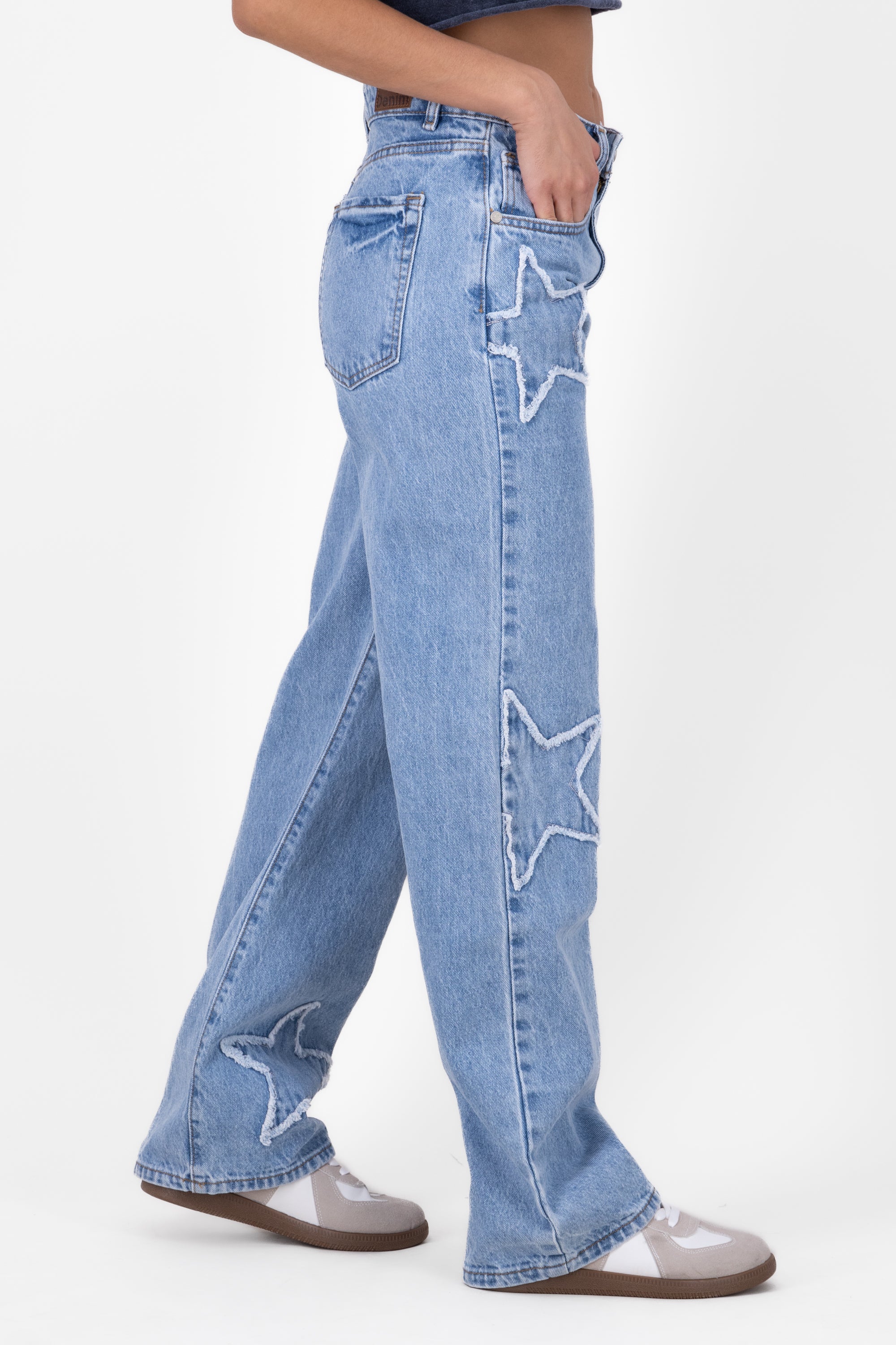 Jeans Straight Estrellas LIGHT WASH