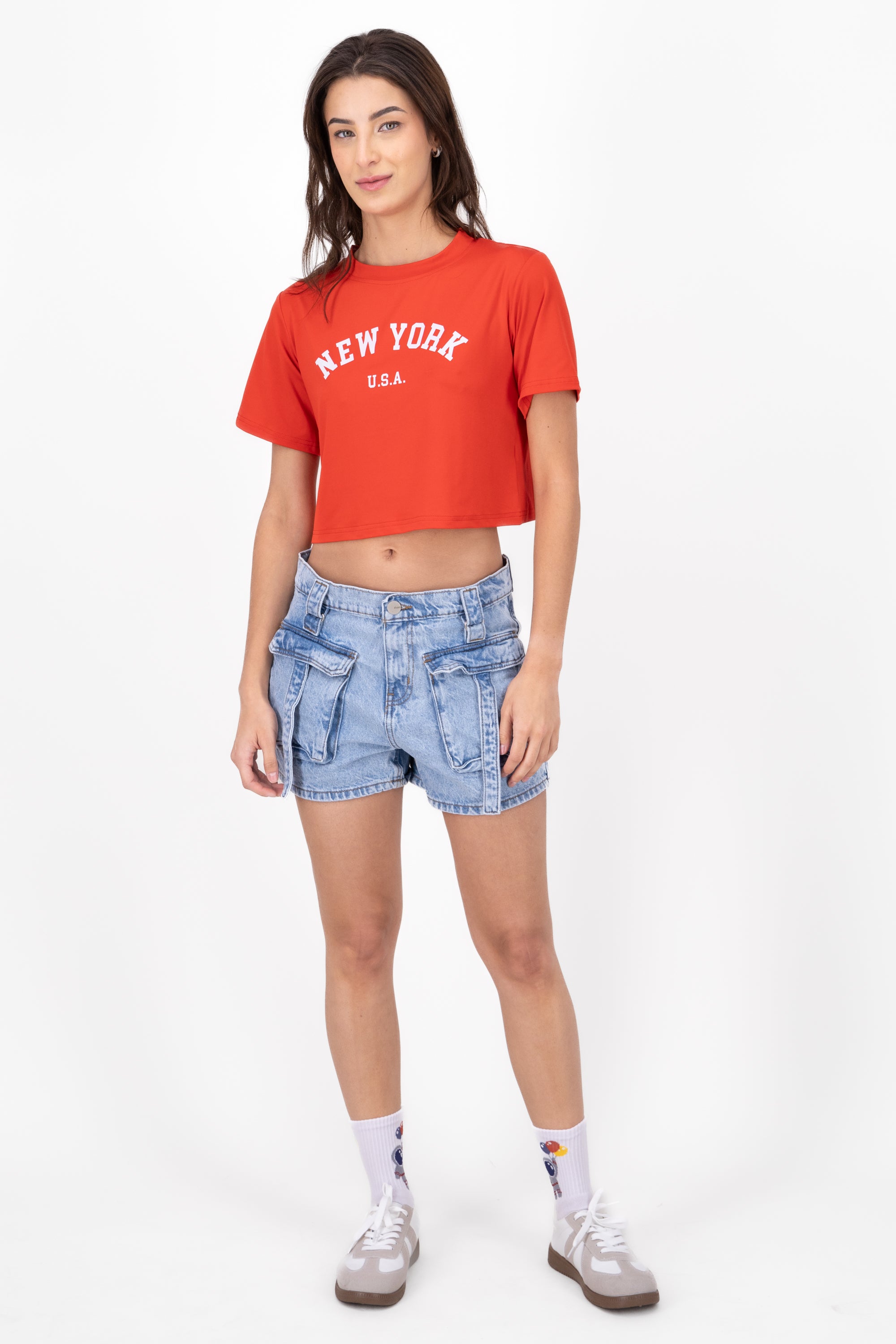 Short Cargo 2 Bolsas Con Tiras ACID LIGHT