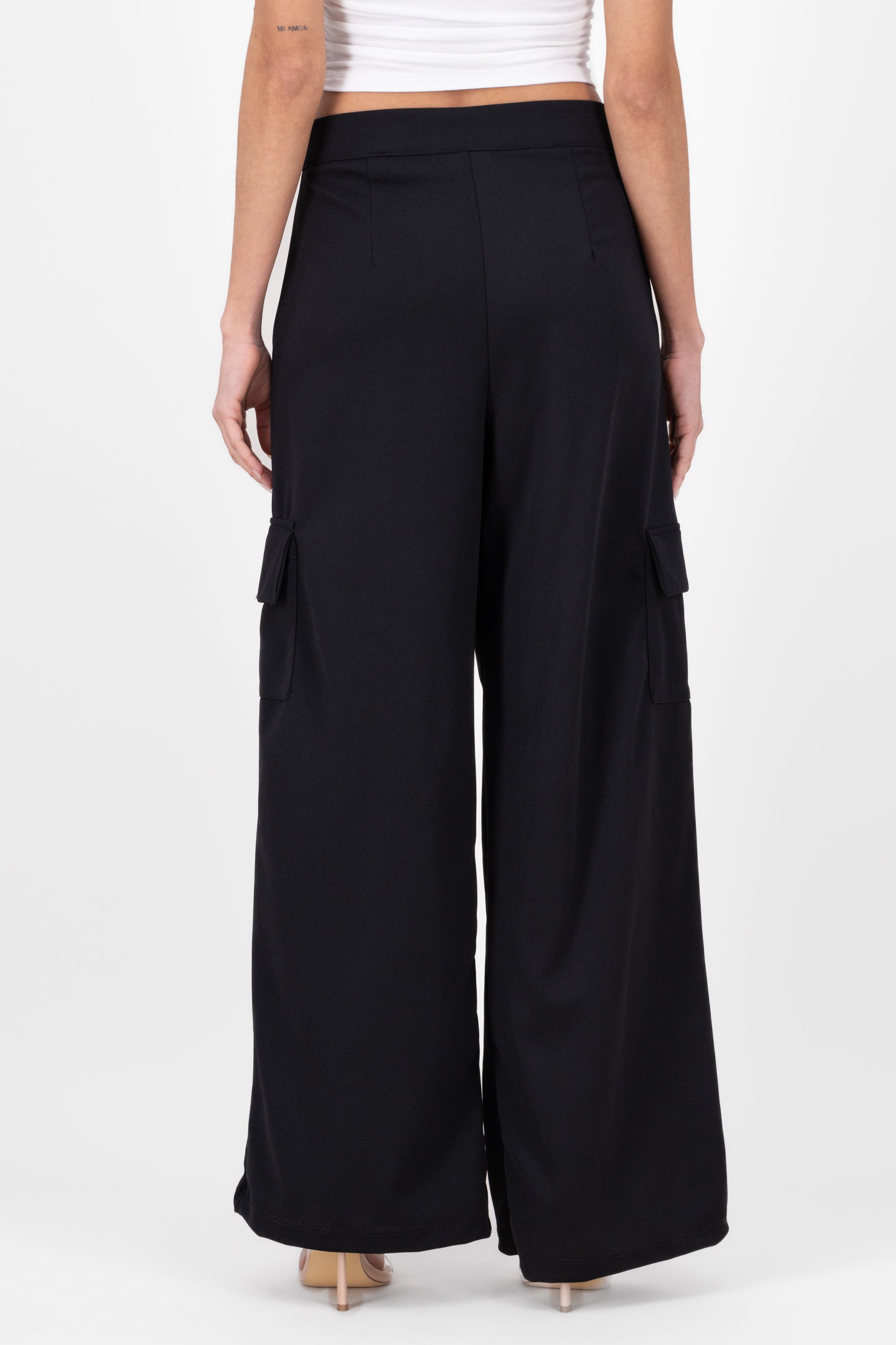 Fluid Dress Pants BLACK