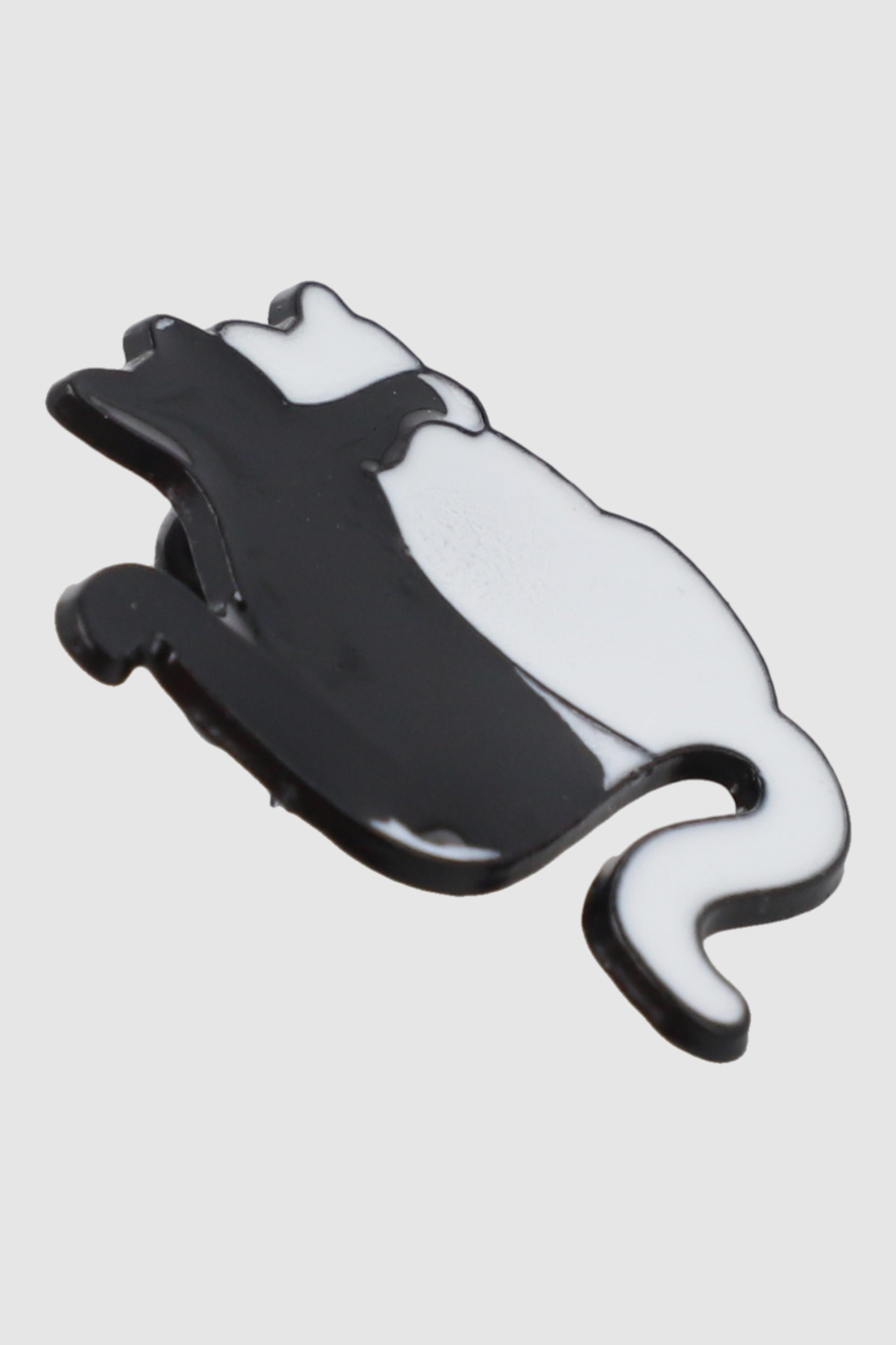 Pin Cats Hugs White black
