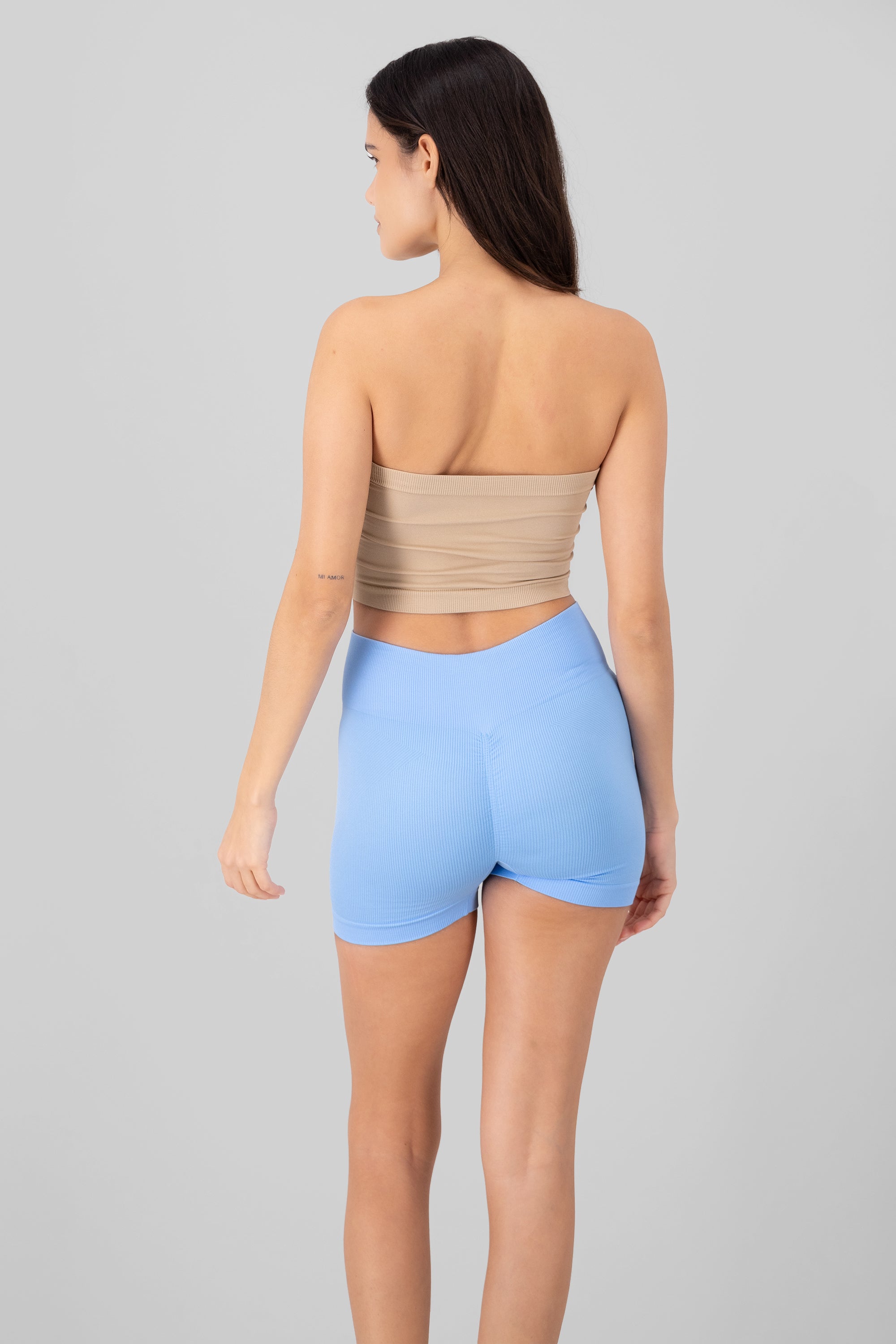 Top strapless smooth Nude