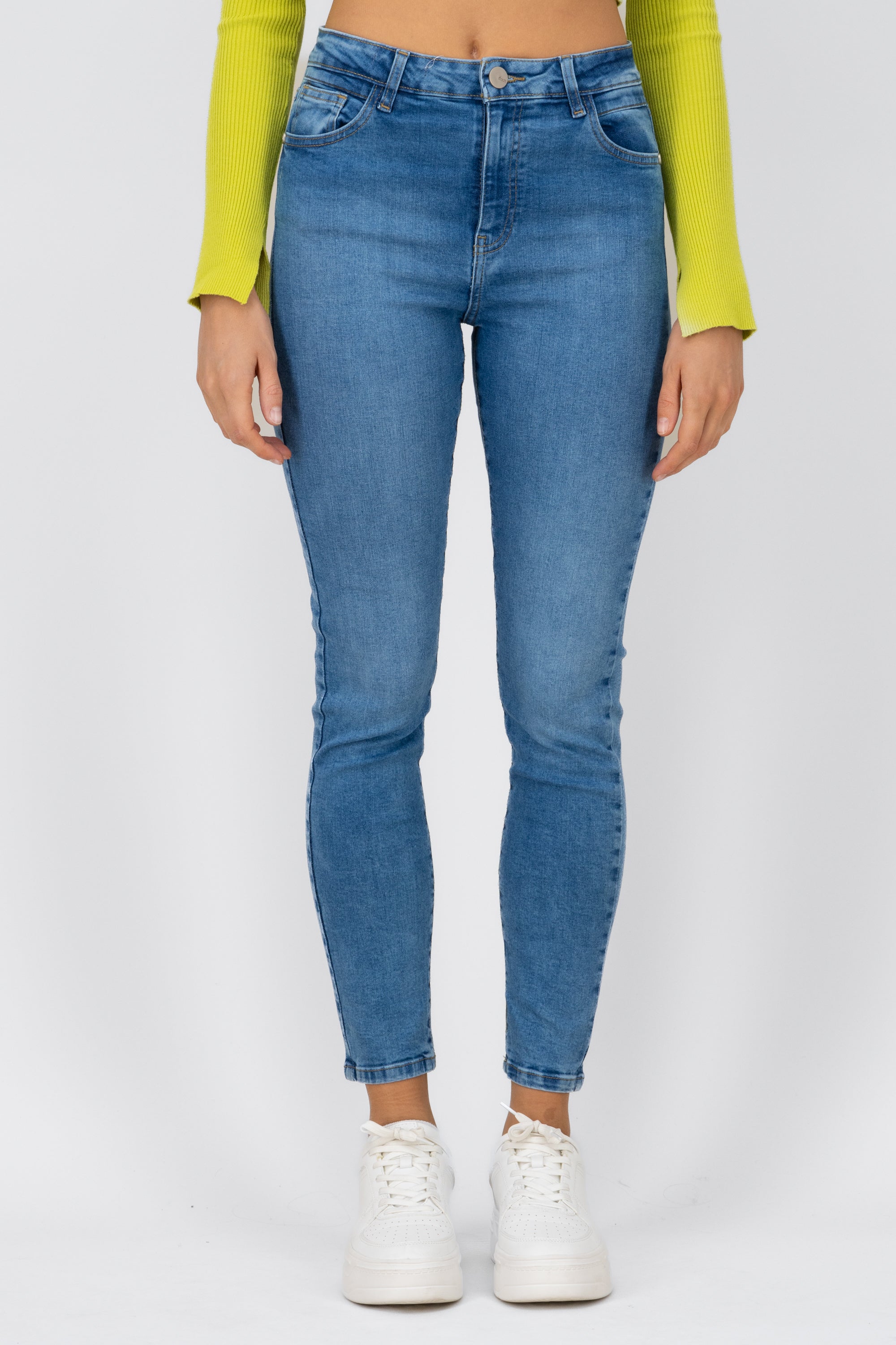 Basic skinny jeans Stone