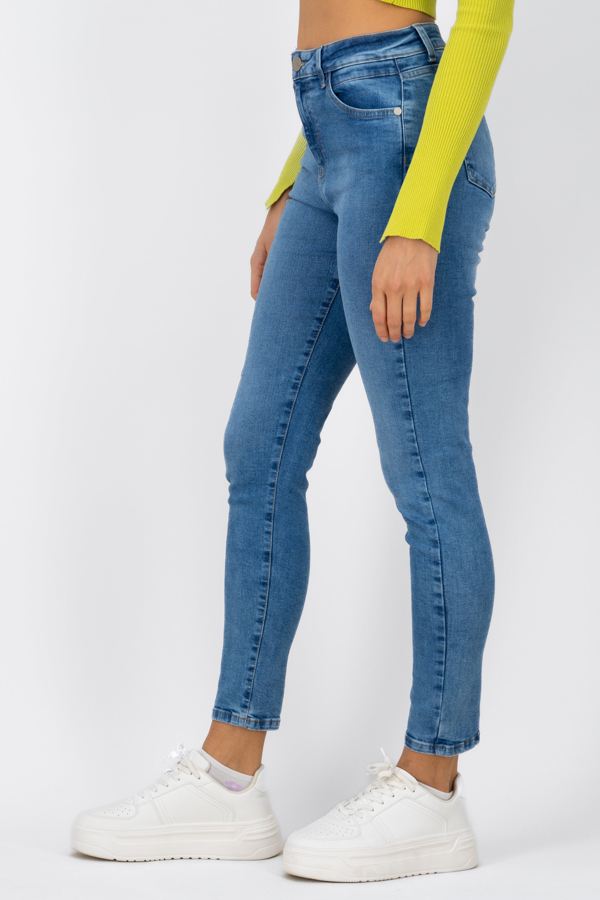 Basic skinny jeans Stone