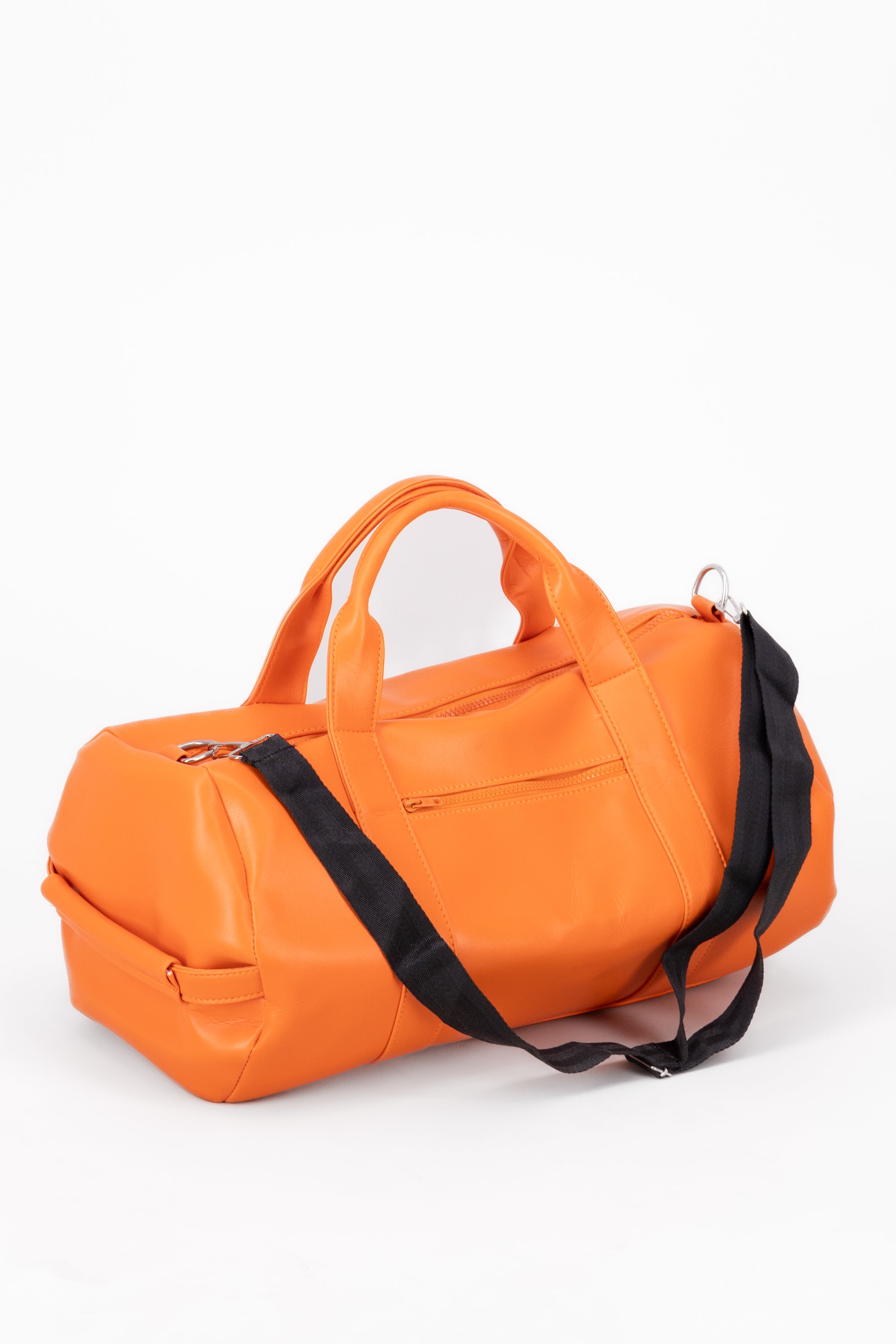 Hand suitcase with adjustable handle ORANGE