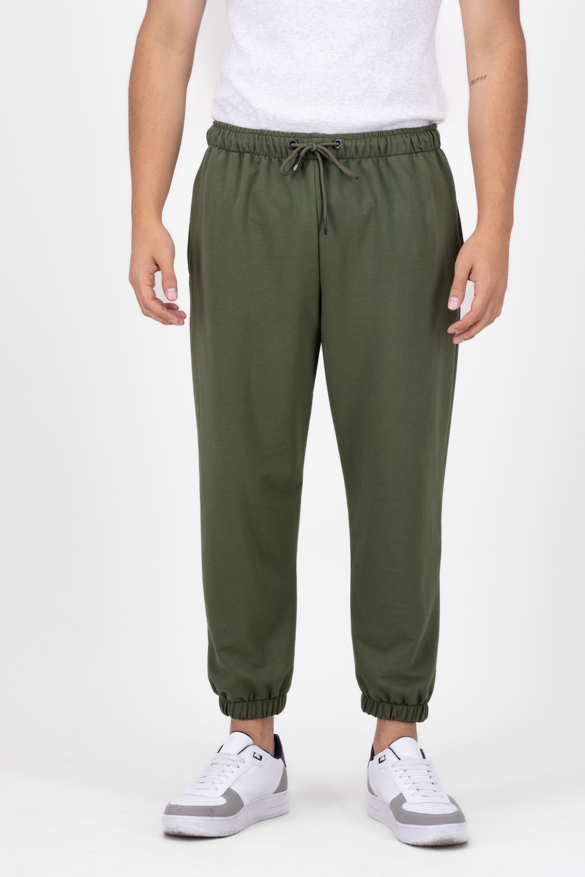 Jogger Basketball Retro OLIVE