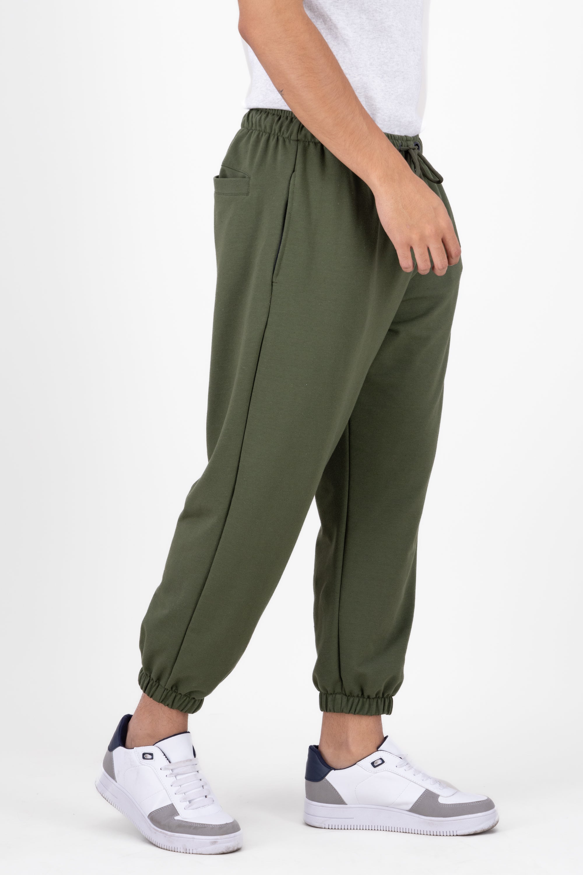 Jogger Basketball Retro OLIVE