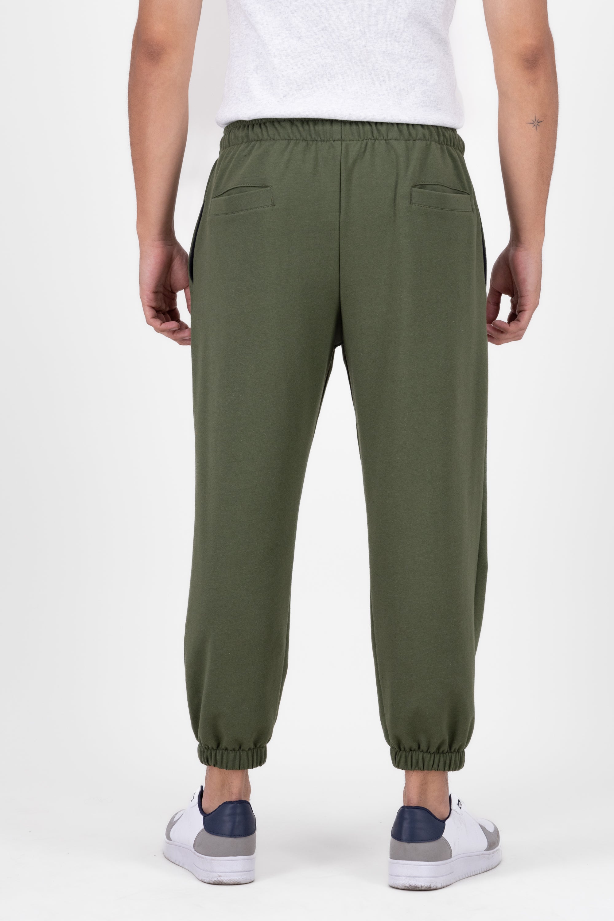 Jogger Basketball Retro OLIVE