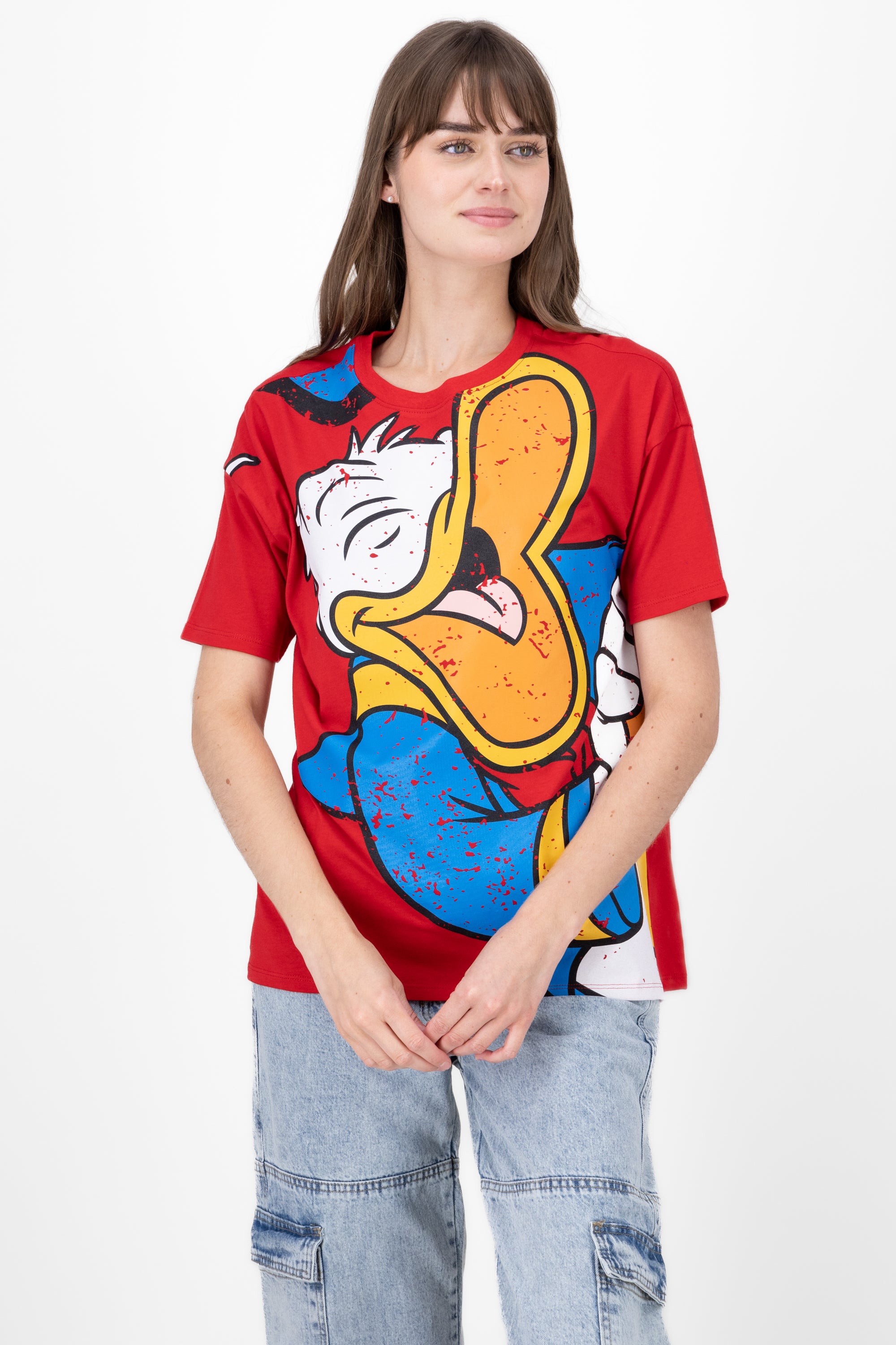 Playera donald over ROJO