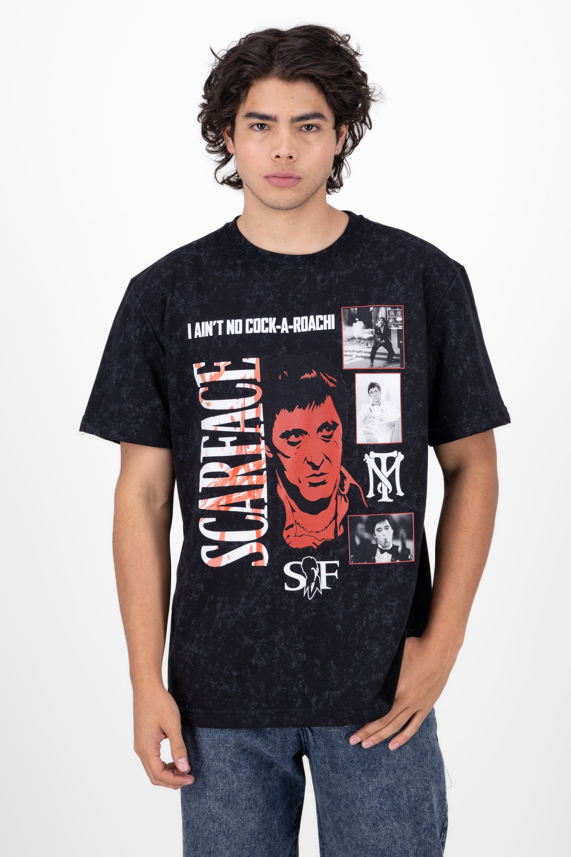 Playera Scarface NEGRO