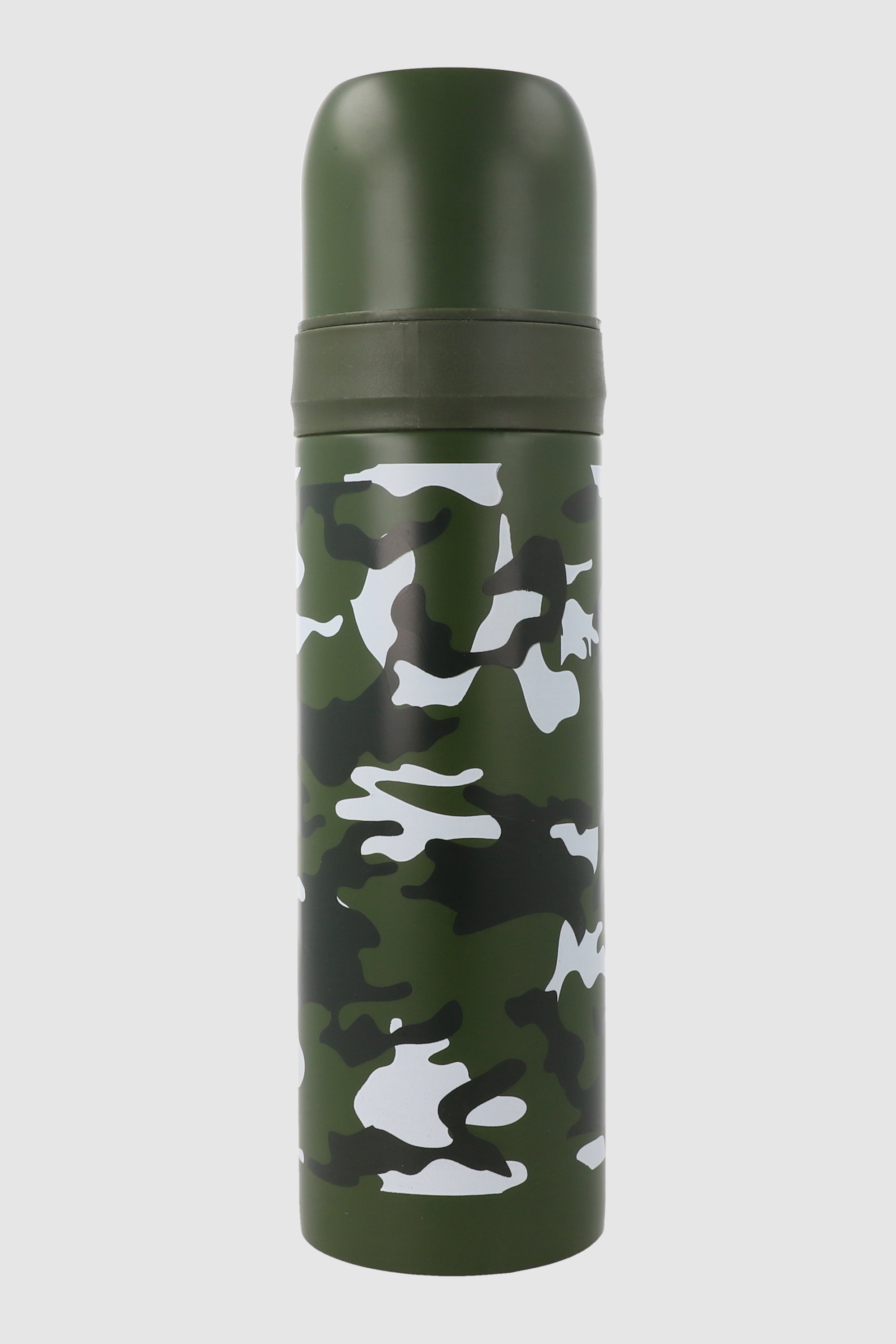 Termo Metálico Camuflaje VERDE COMBO