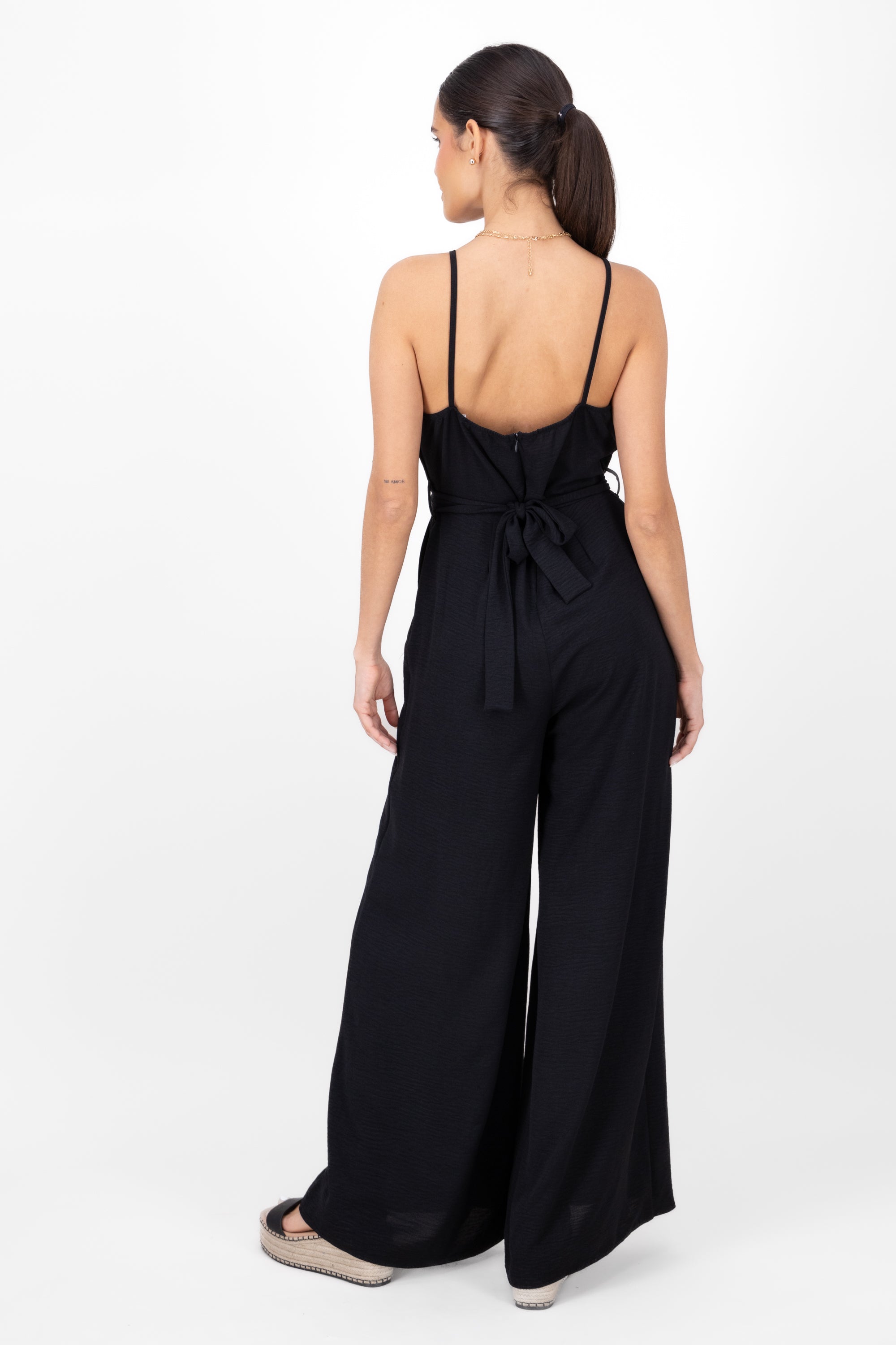 Jumpsuit Escote V NEGRO