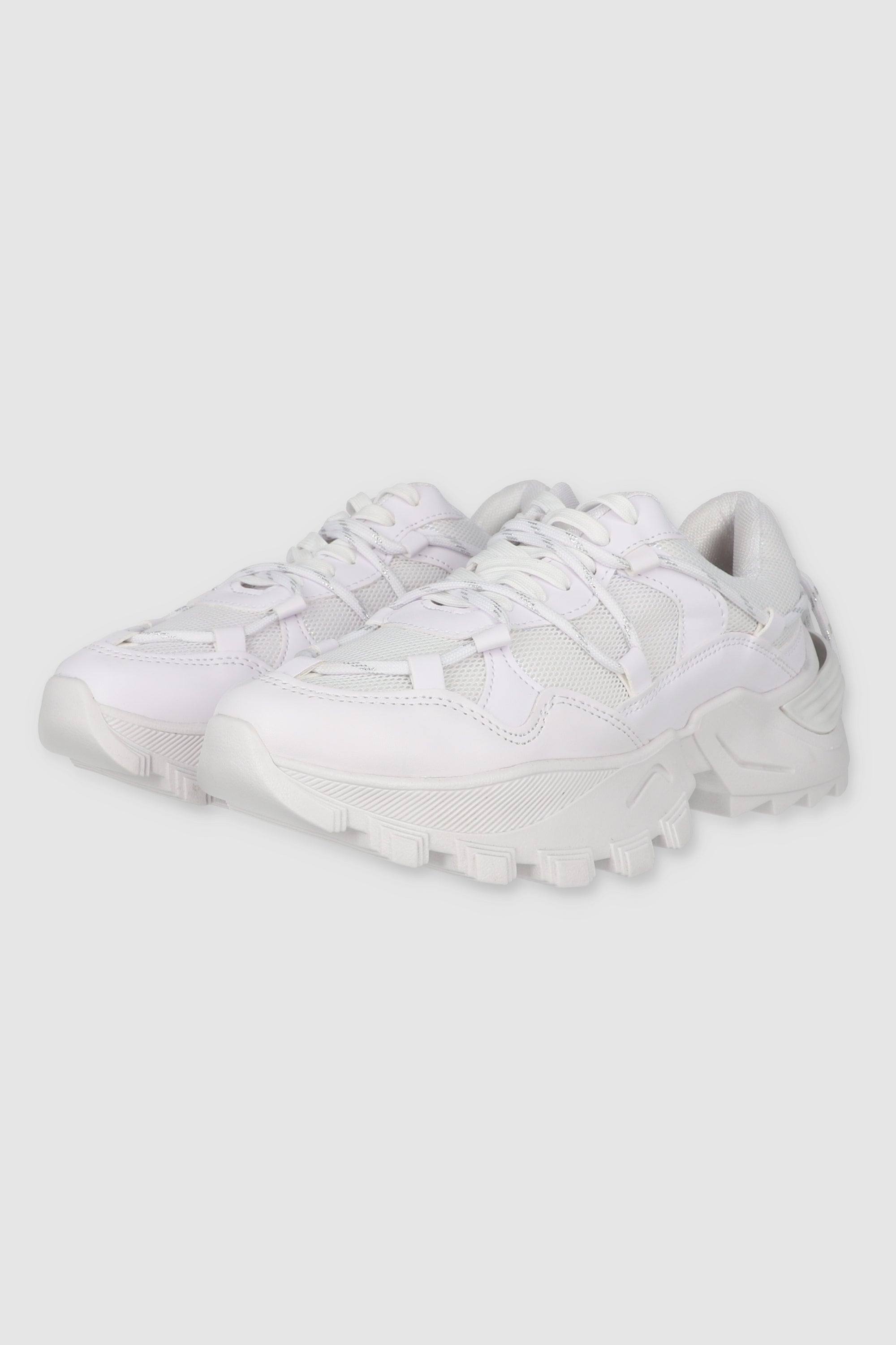 Chunky Cordon tennis WHITE