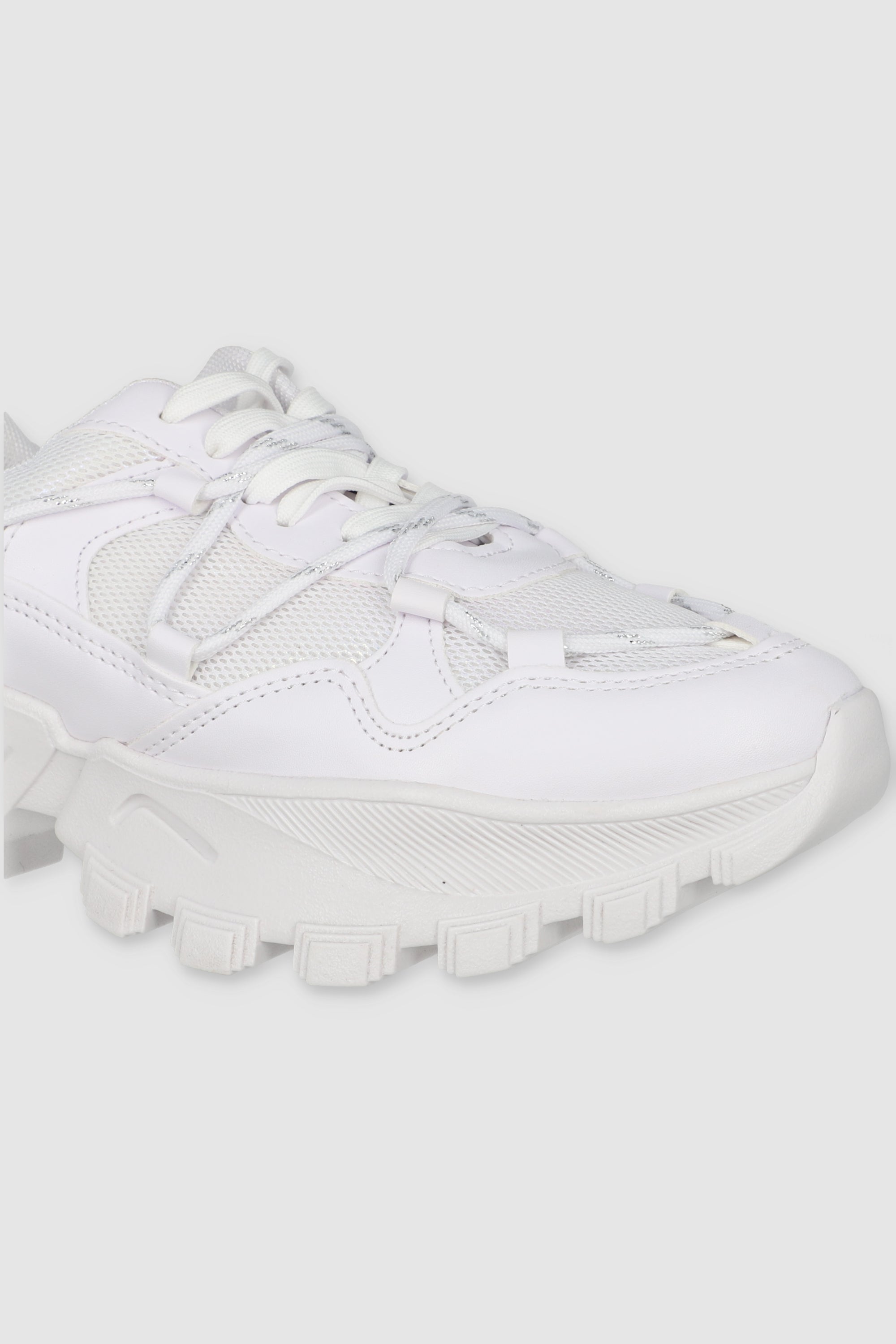 Chunky Cordon tennis WHITE