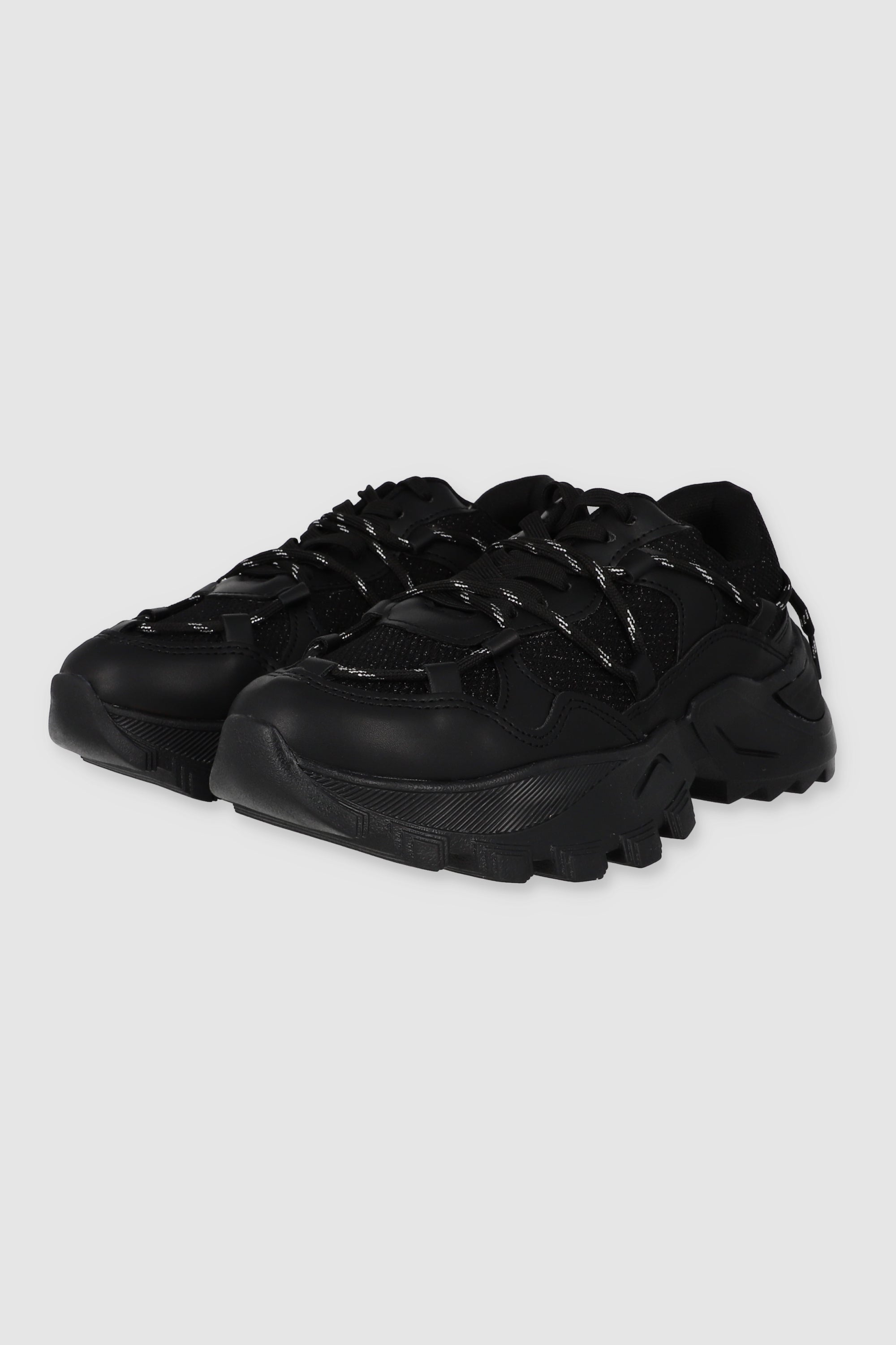 Chunky Cordon tennis BLACK