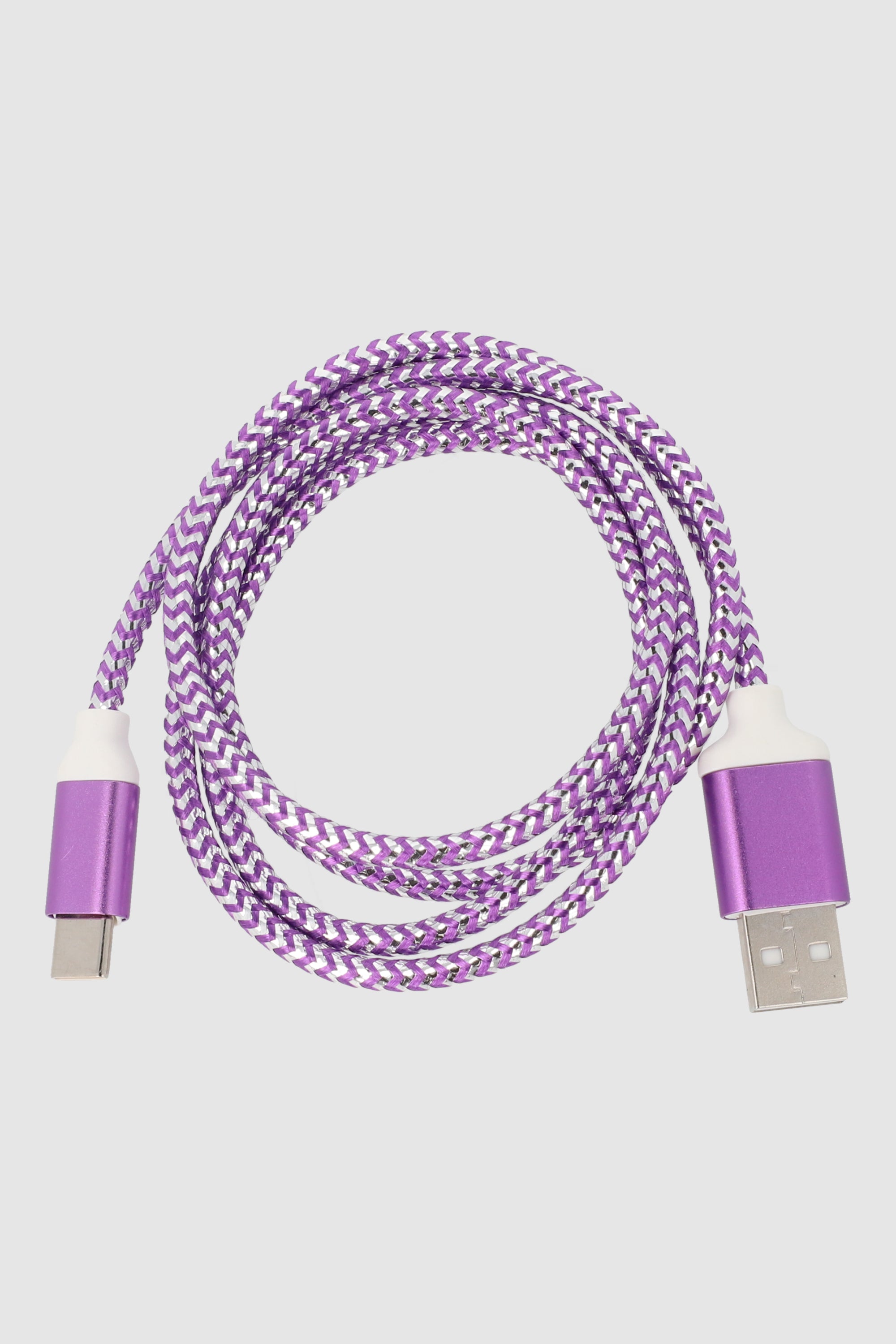 Type C Metallic Ecarger Cable PURPLE