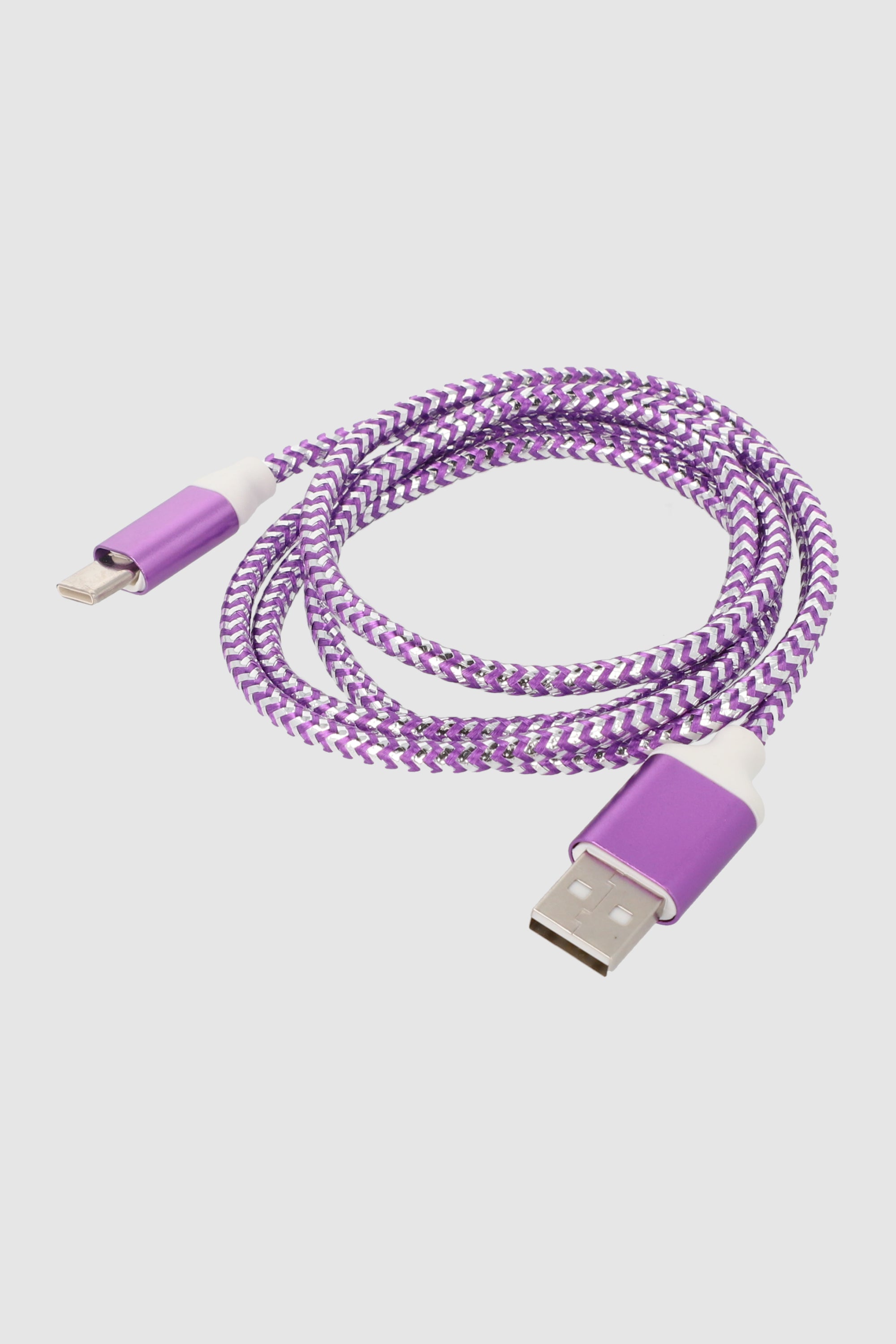 Type C Metallic Ecarger Cable PURPLE