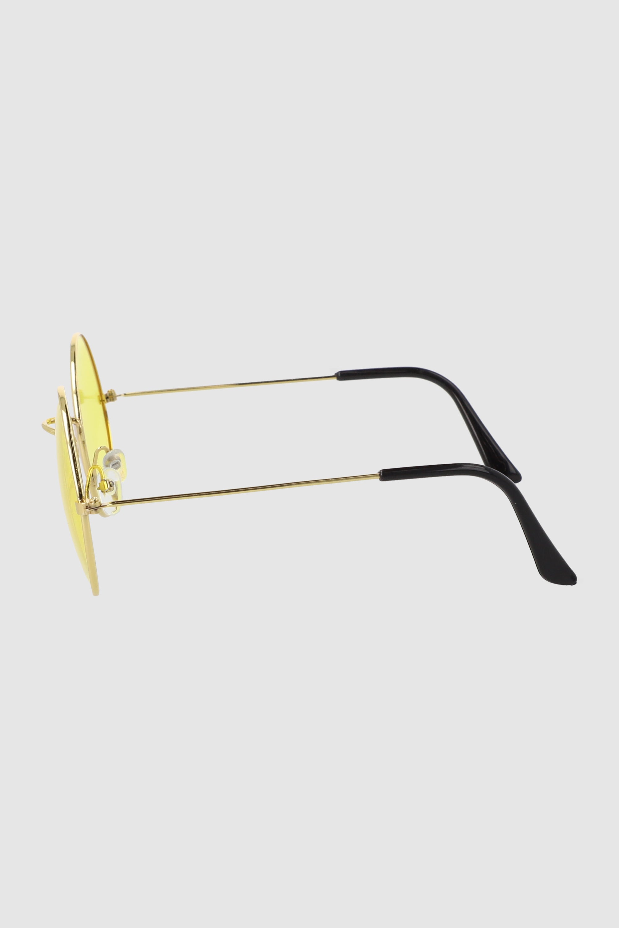 Color round lenses YELLOW