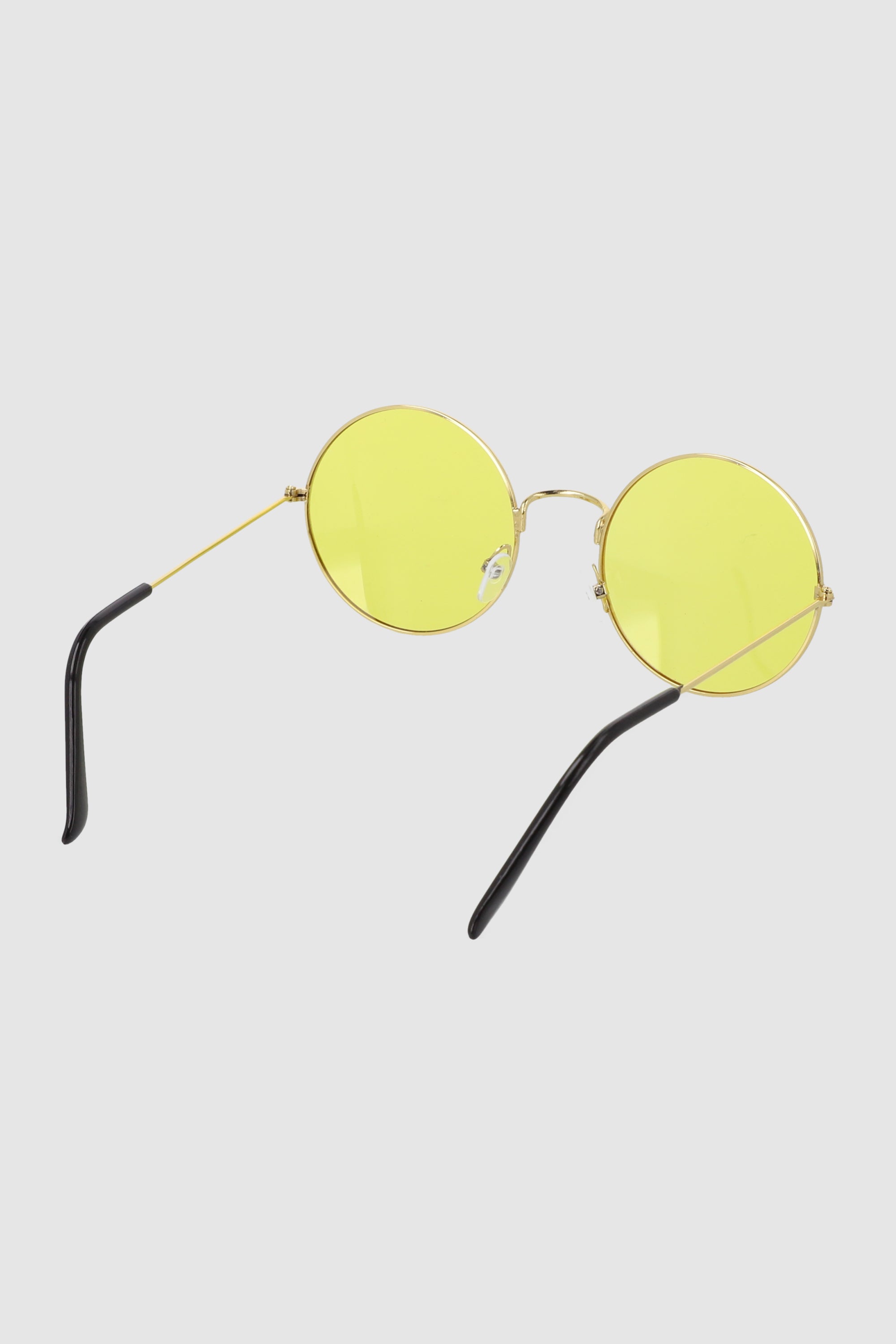 Color round lenses YELLOW