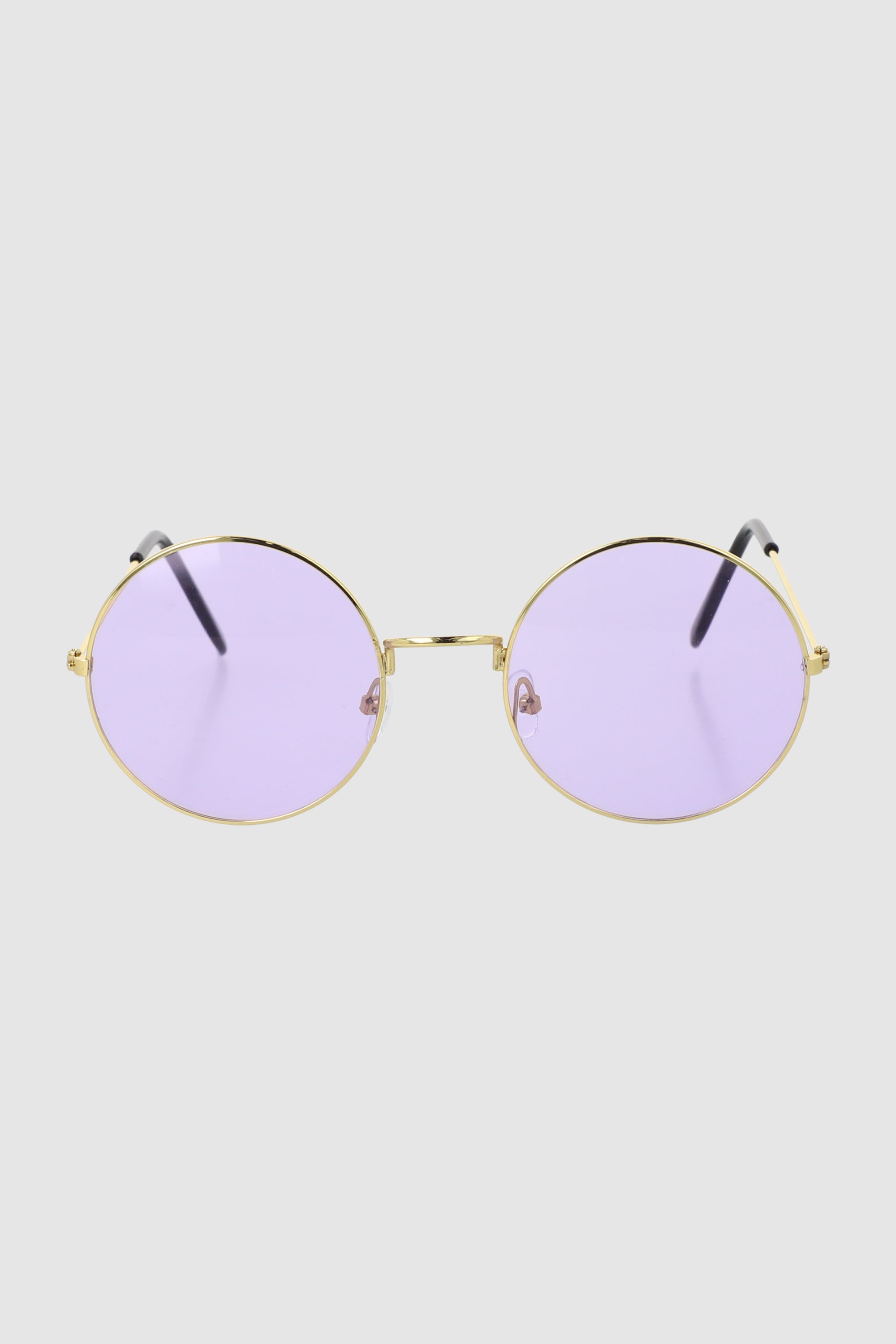 Color round lenses PURPLE