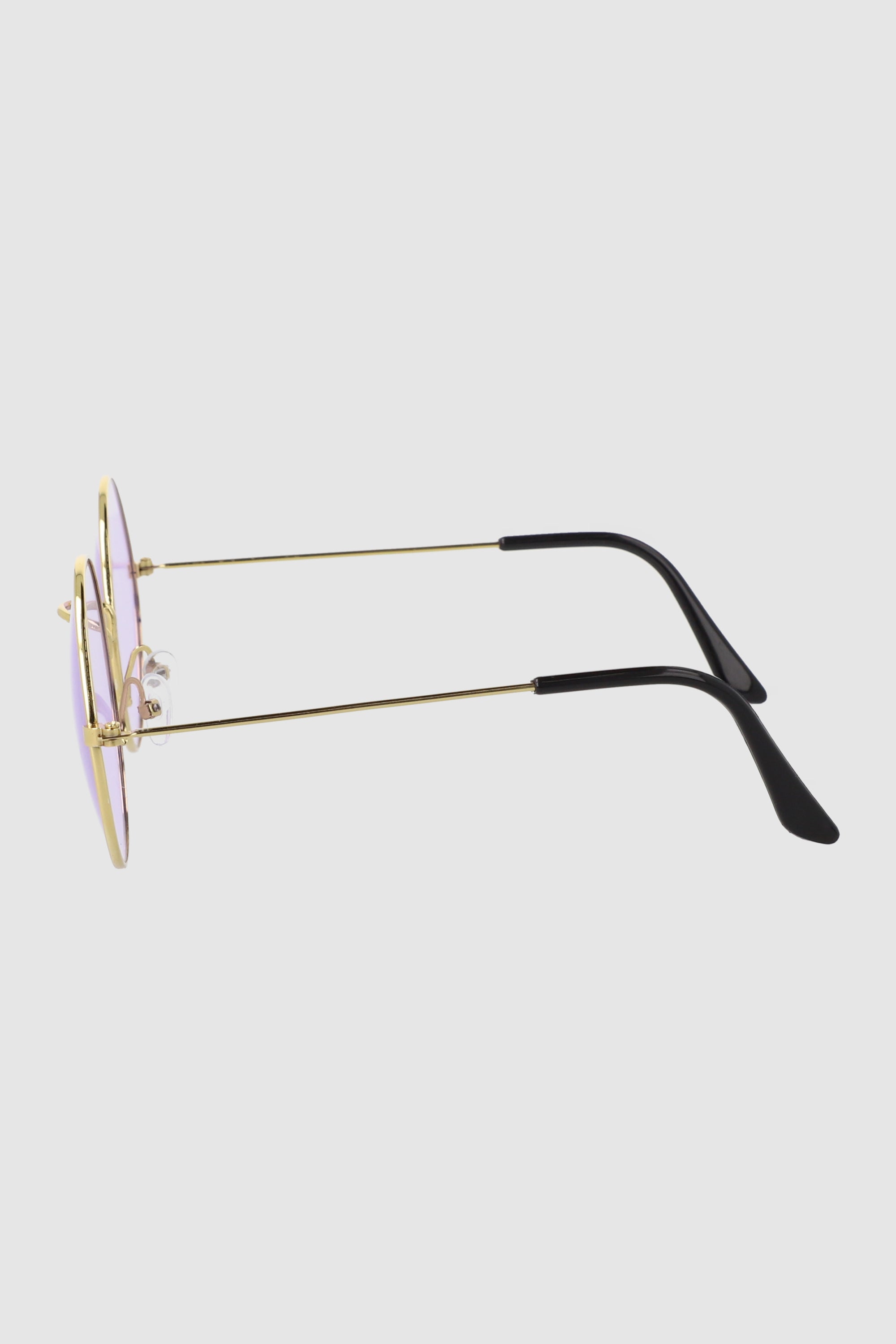 Color round lenses PURPLE