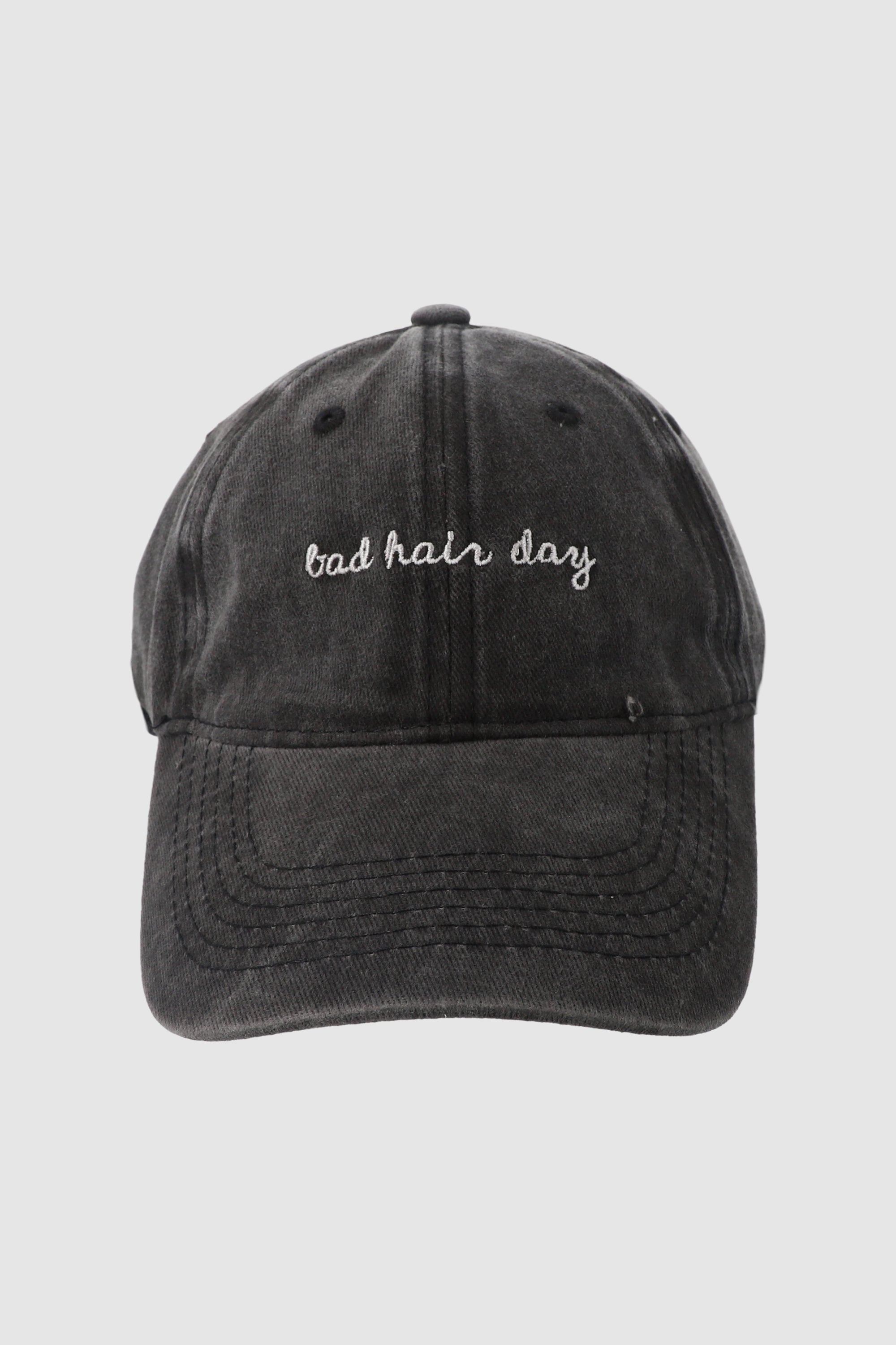 Gorra sencilla bad hair day NEGRO