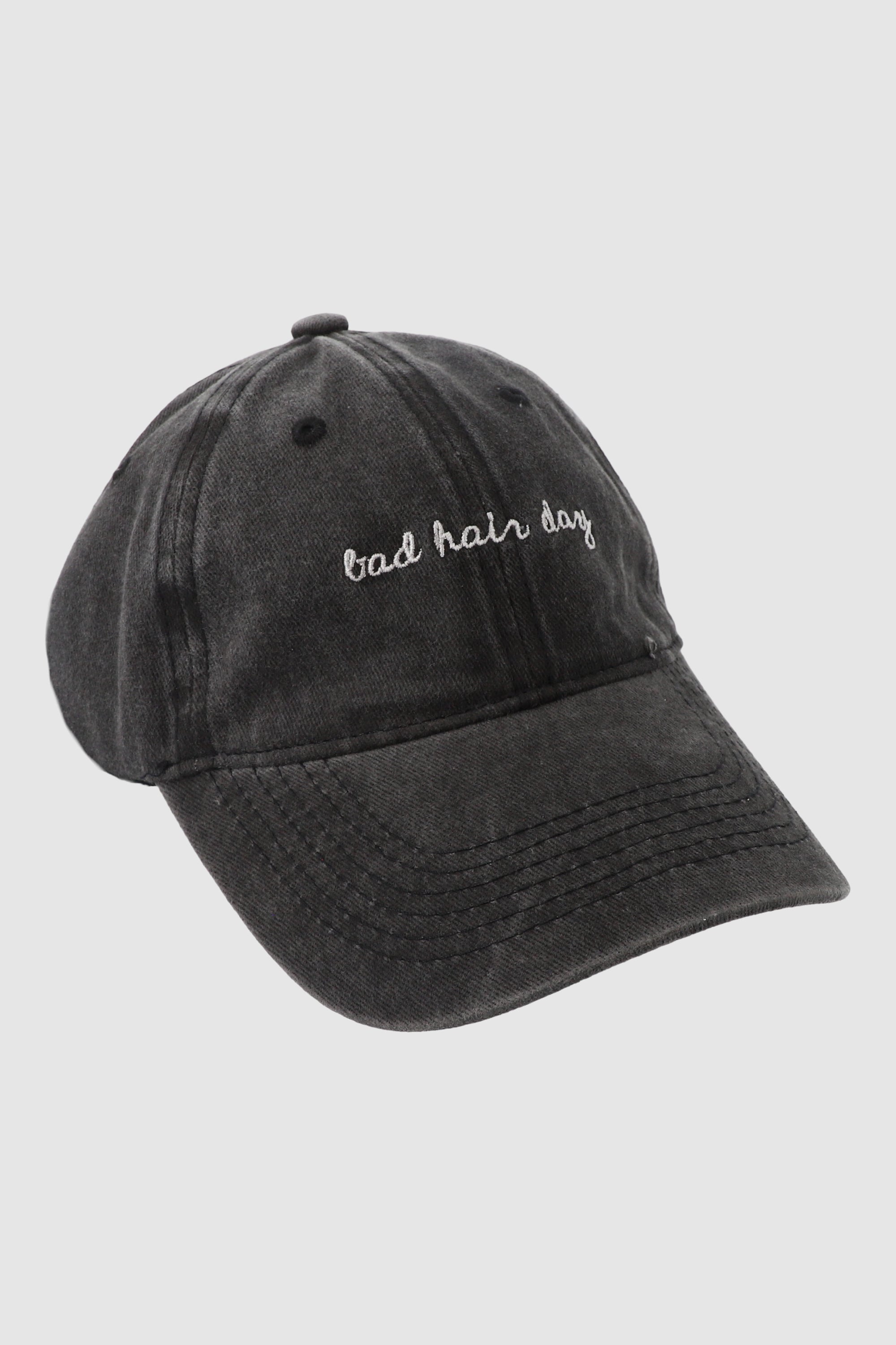 Gorra sencilla bad hair day NEGRO