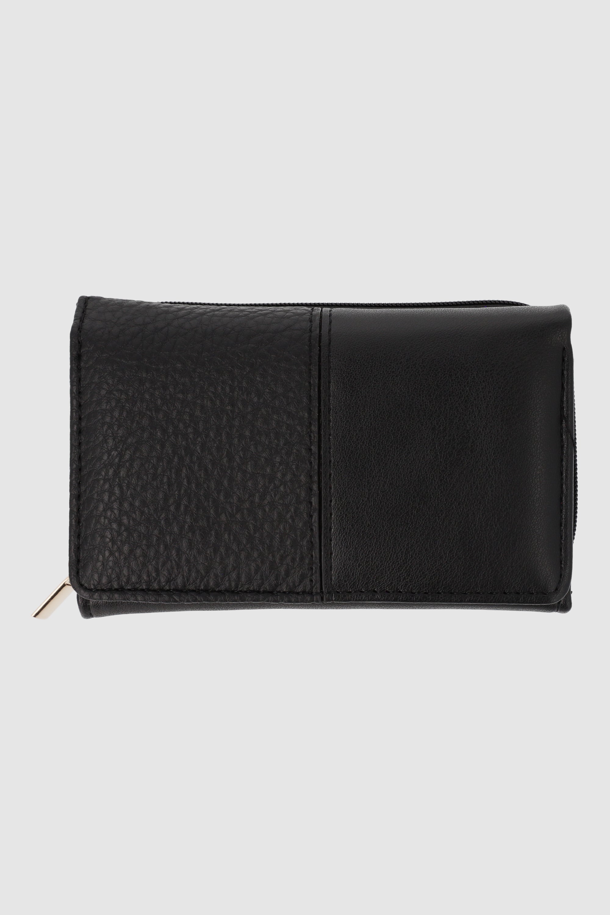 Cartera chunky doble textura NEGRO