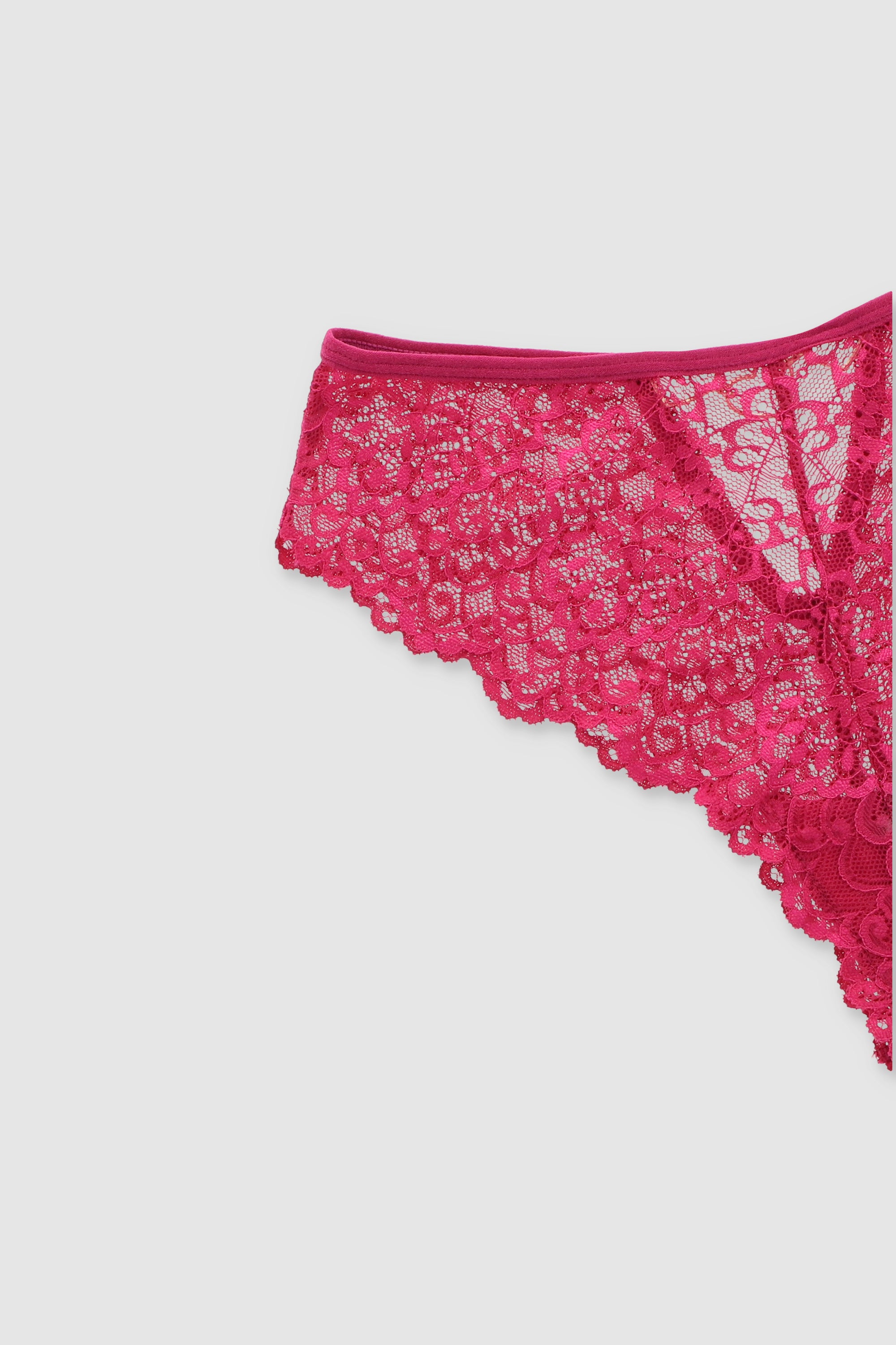 Lace bikini with heart details ROSEWOOD