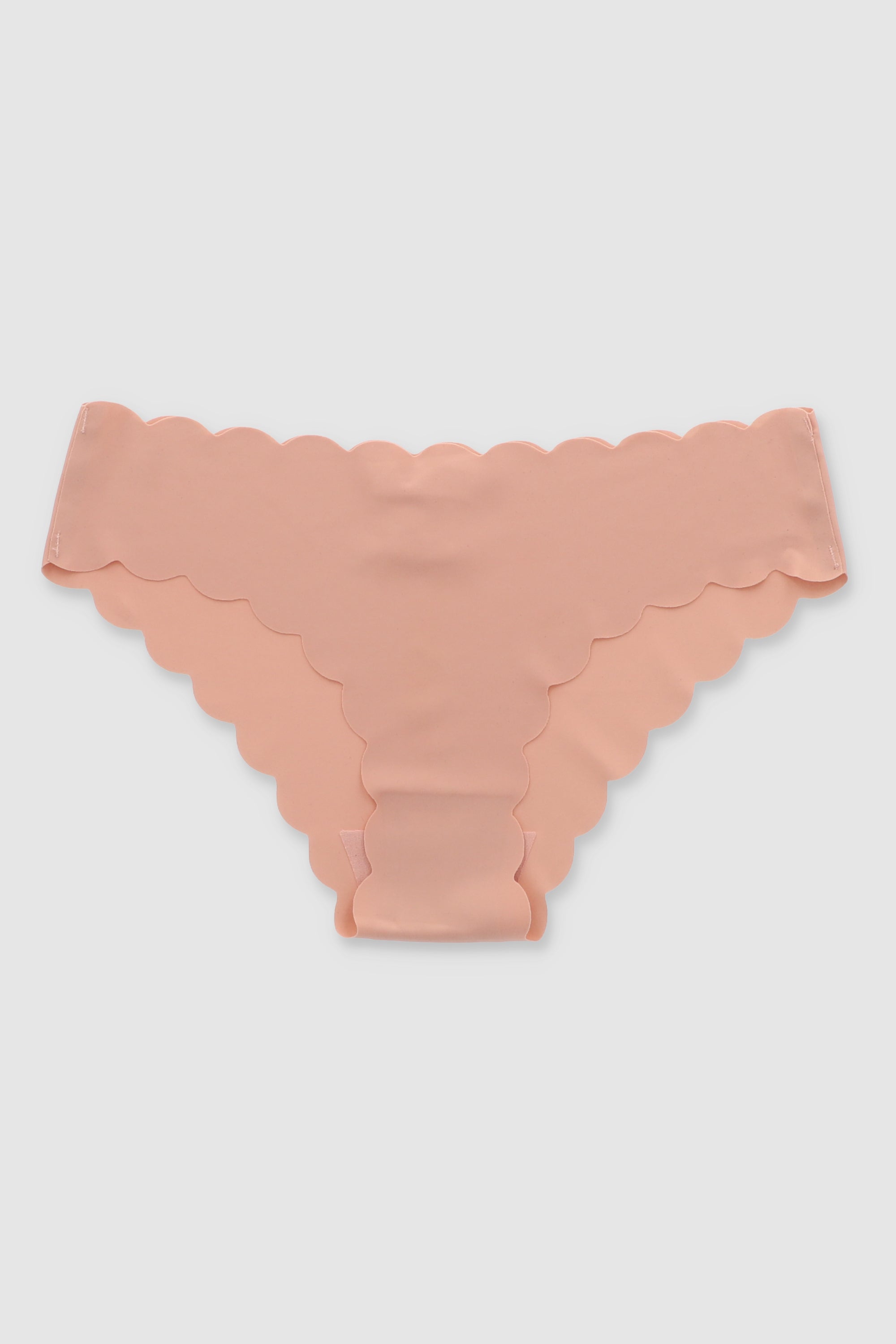 Seamless Cut Bikini with Waves Nude